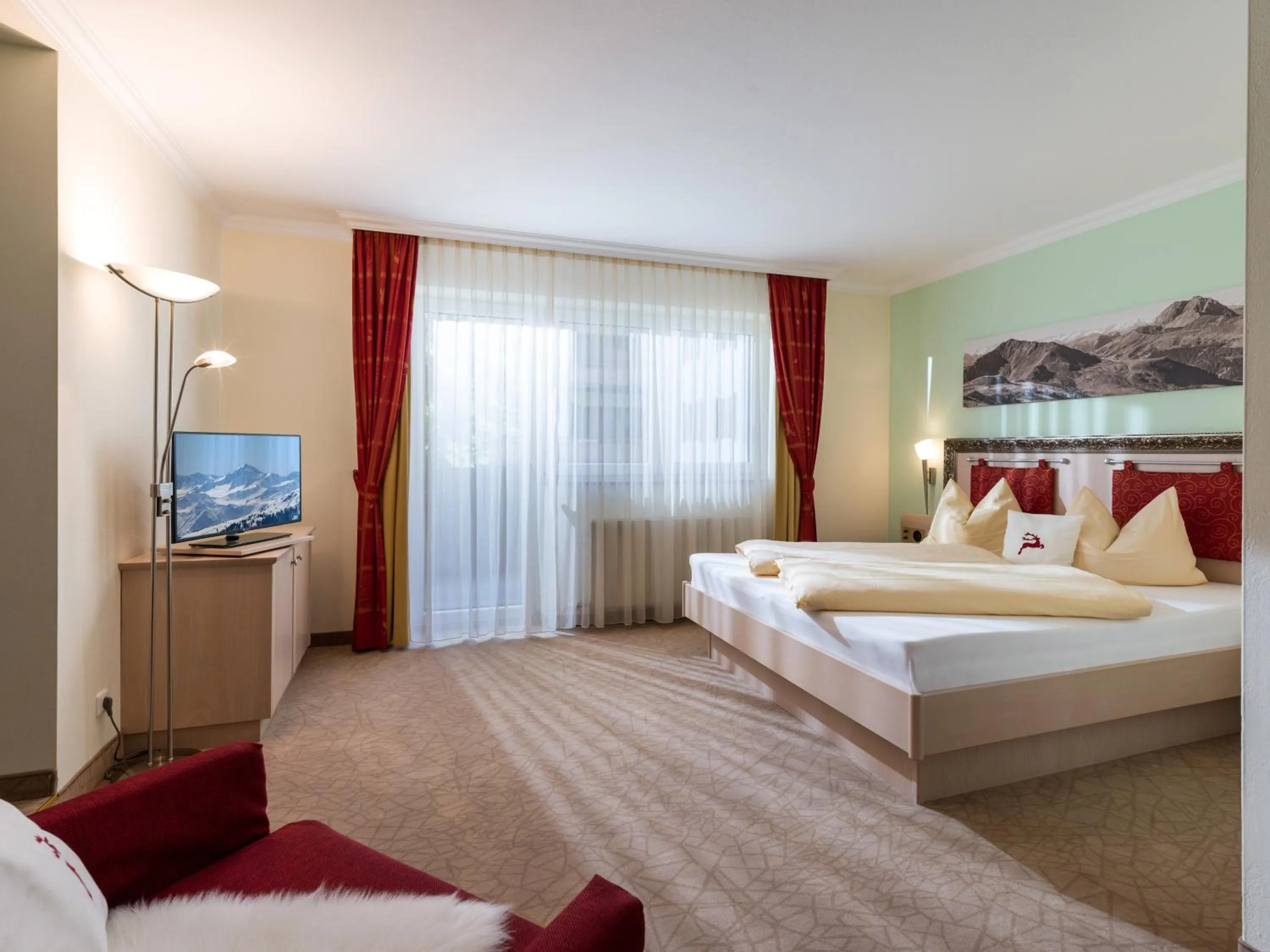 Photo of the whole room, Bed in Hotel Glockenstuhl