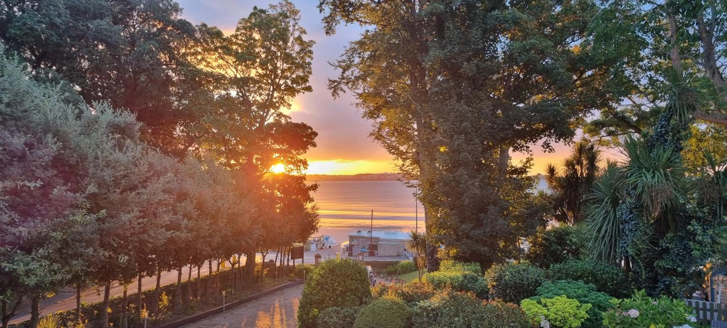 View (from property/room) in La Haule Manor