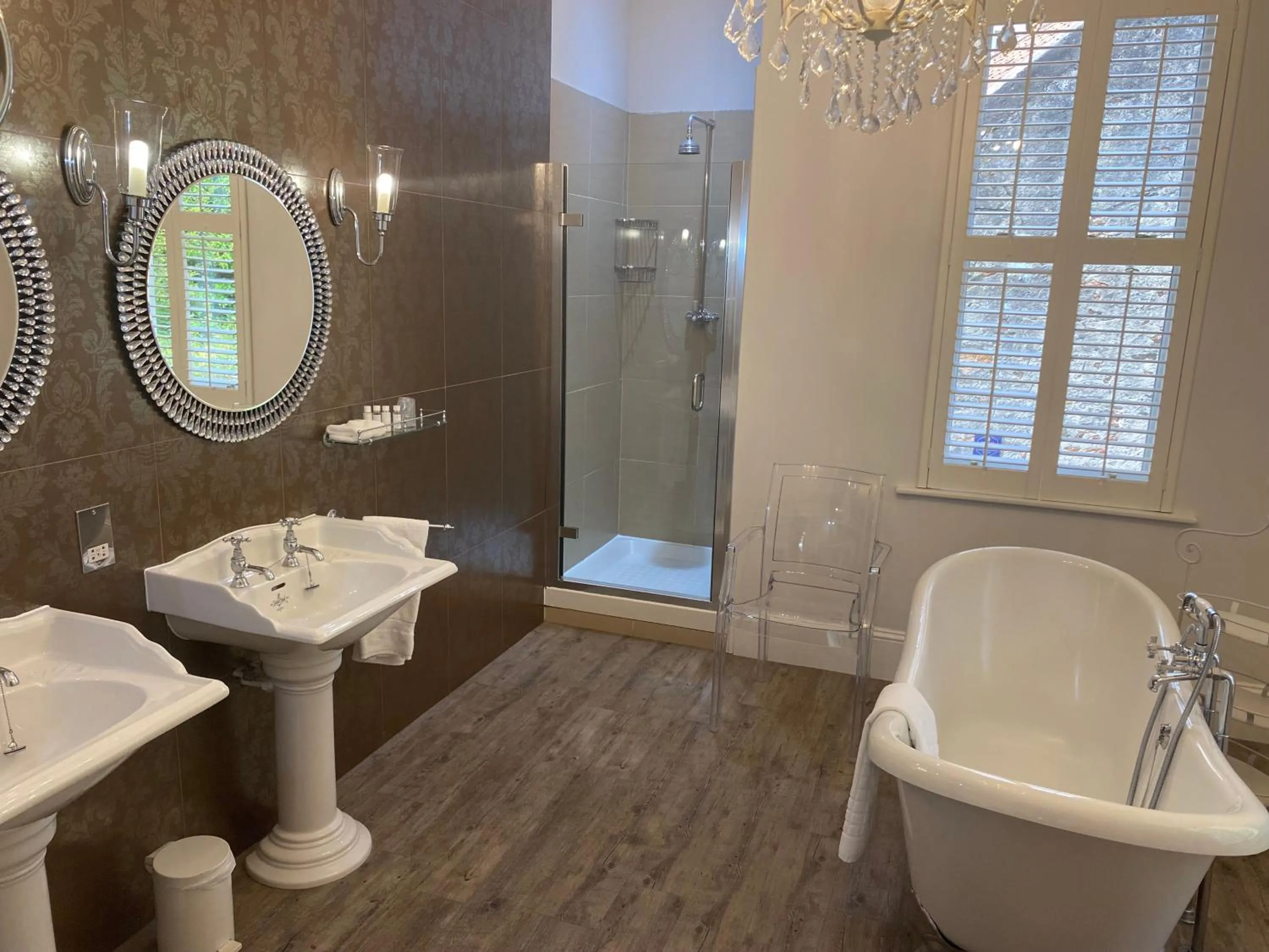 Bathroom in La Haule Manor