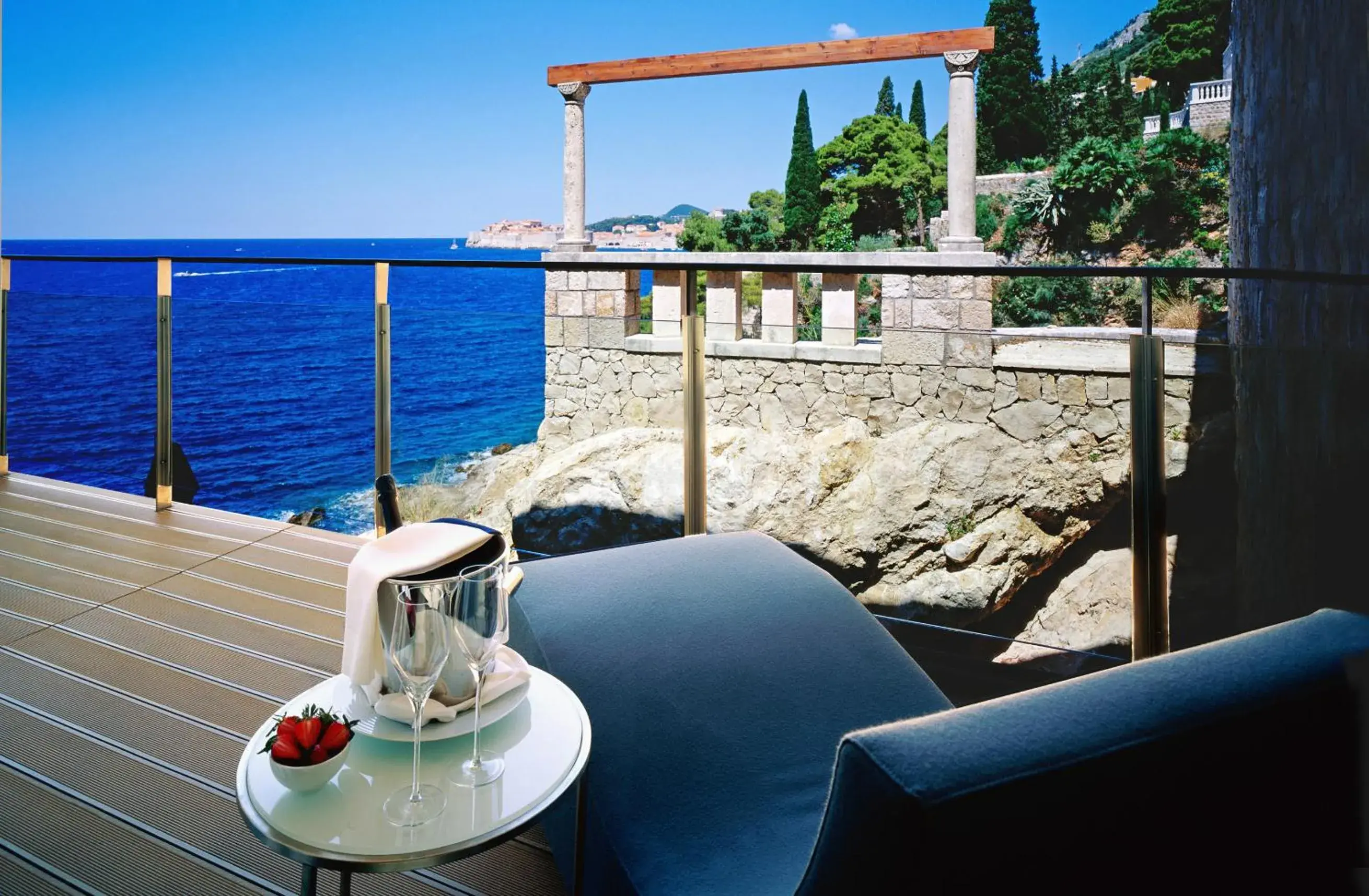 Balcony/Terrace in Villa Dubrovnik