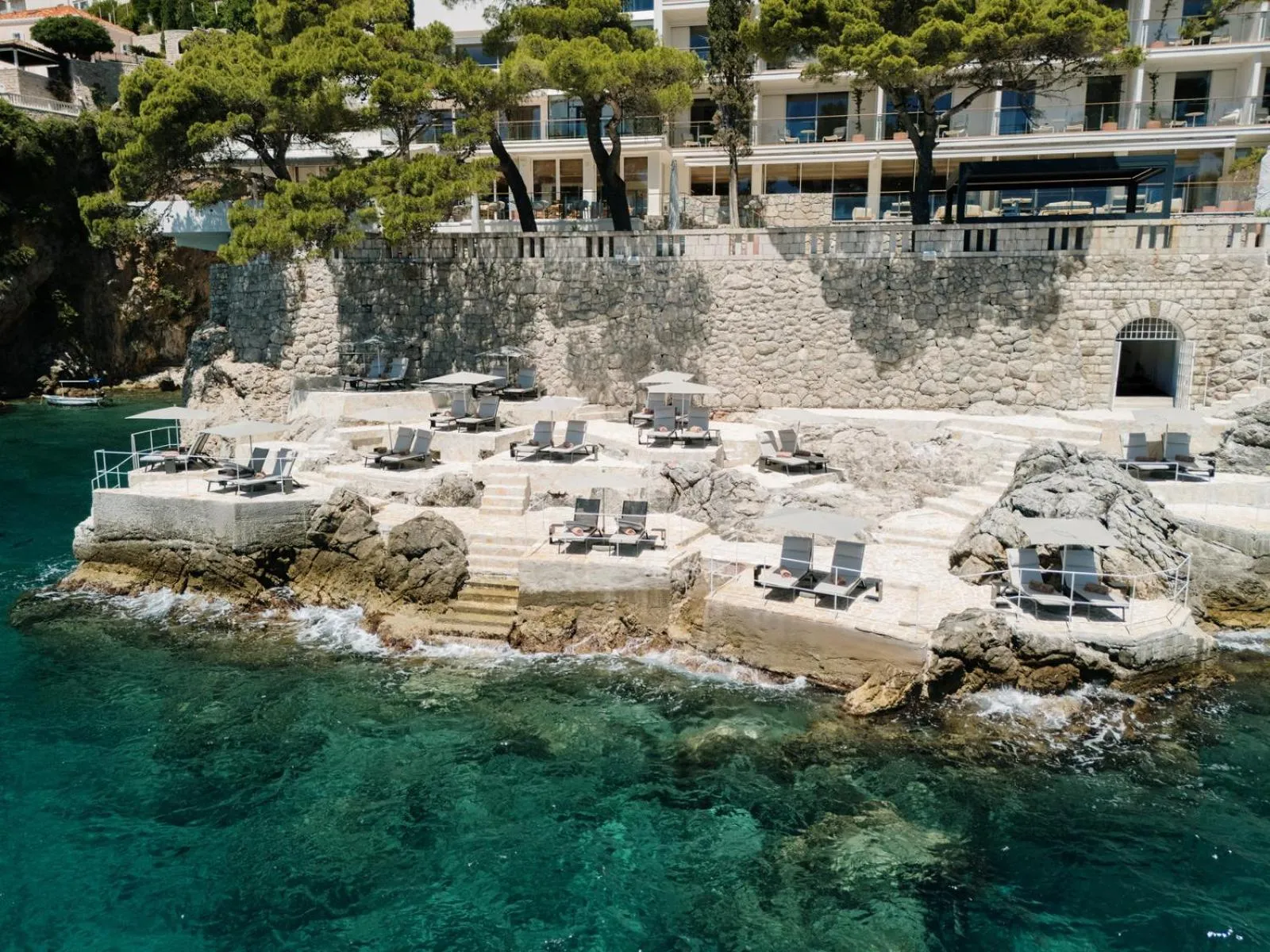 Beach in Villa Dubrovnik