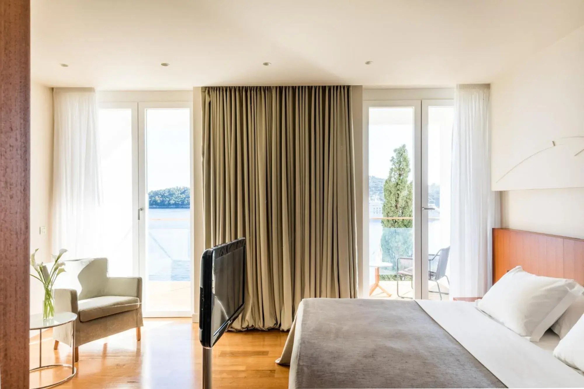 Bedroom in Villa Dubrovnik