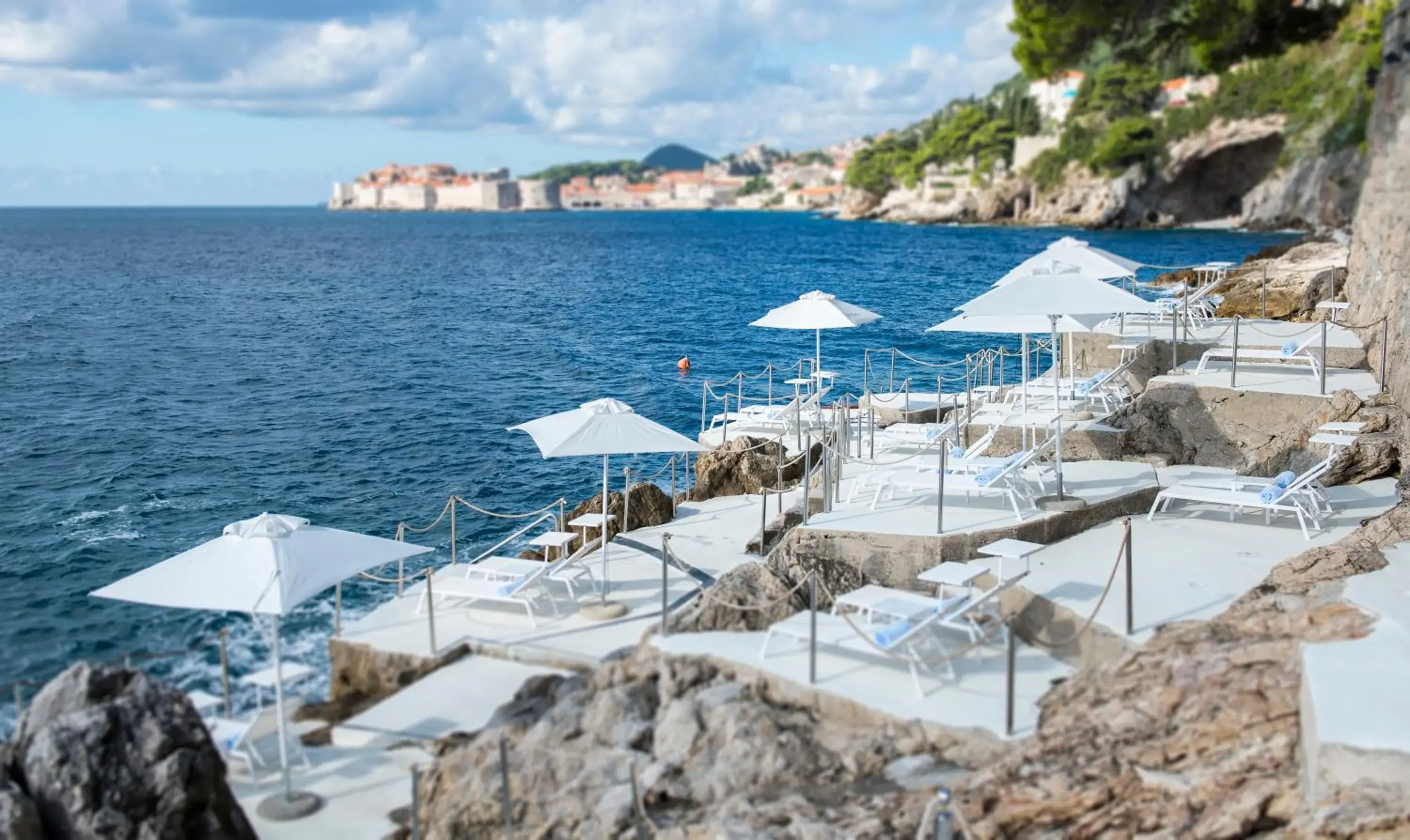 Beach in Villa Dubrovnik