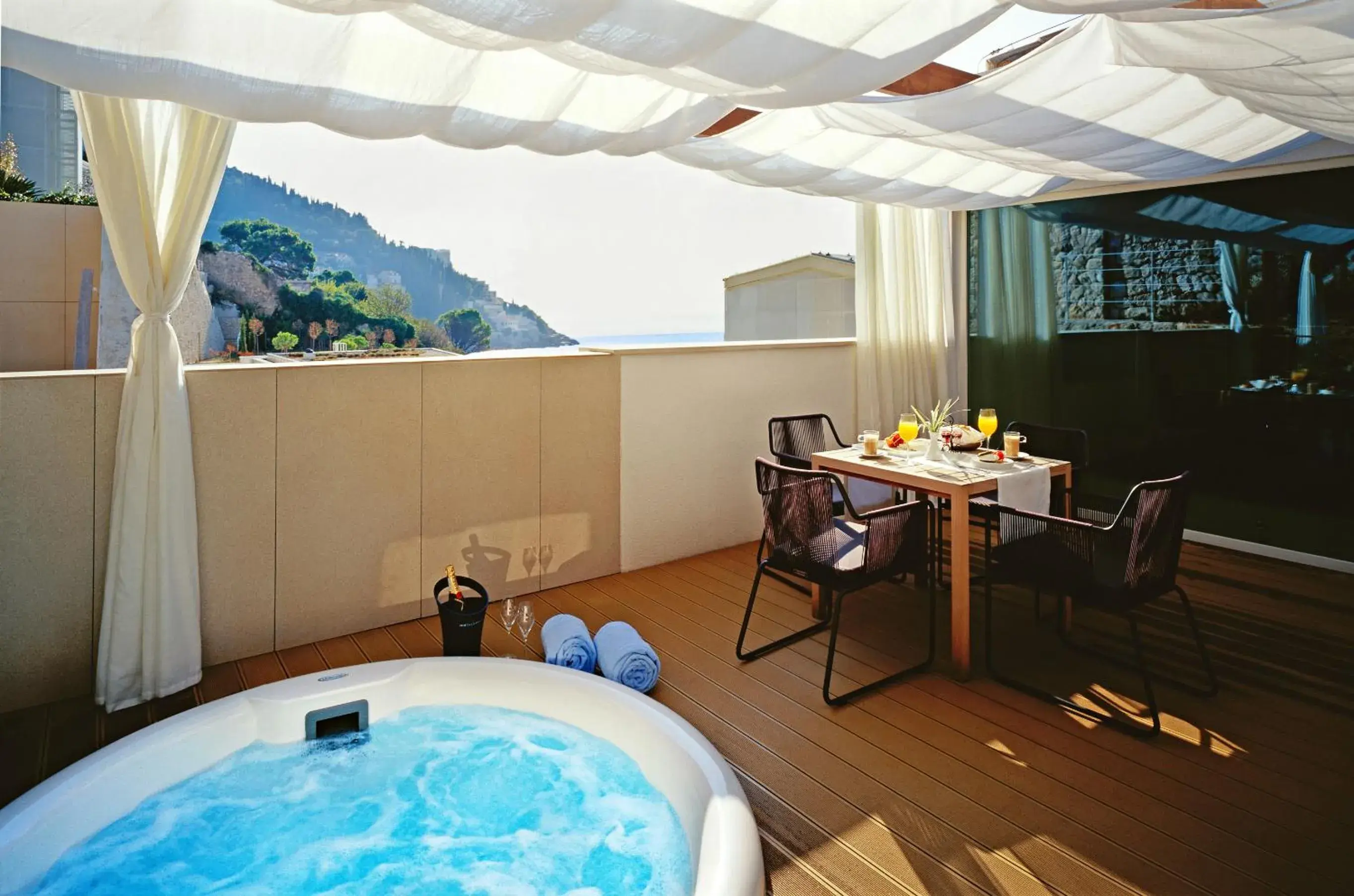 Balcony/Terrace in Villa Dubrovnik