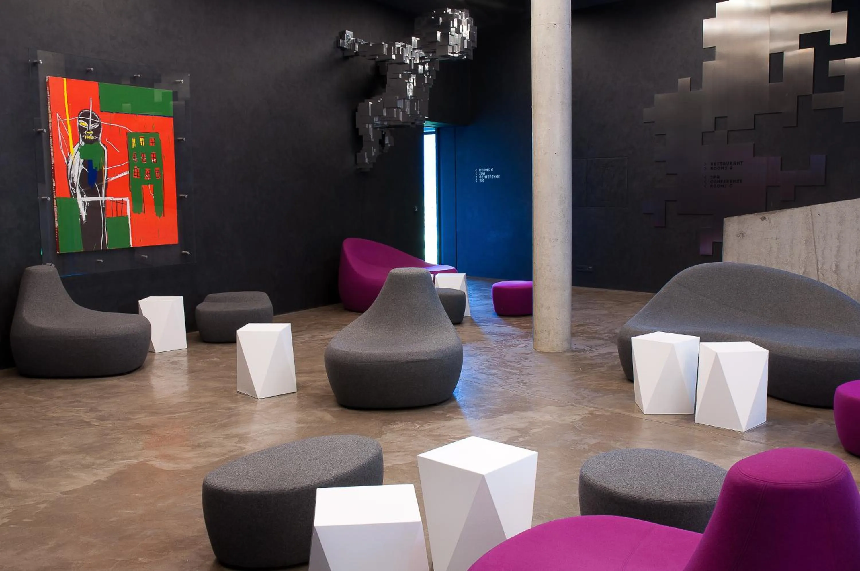 Lobby or reception in Miura Hotel