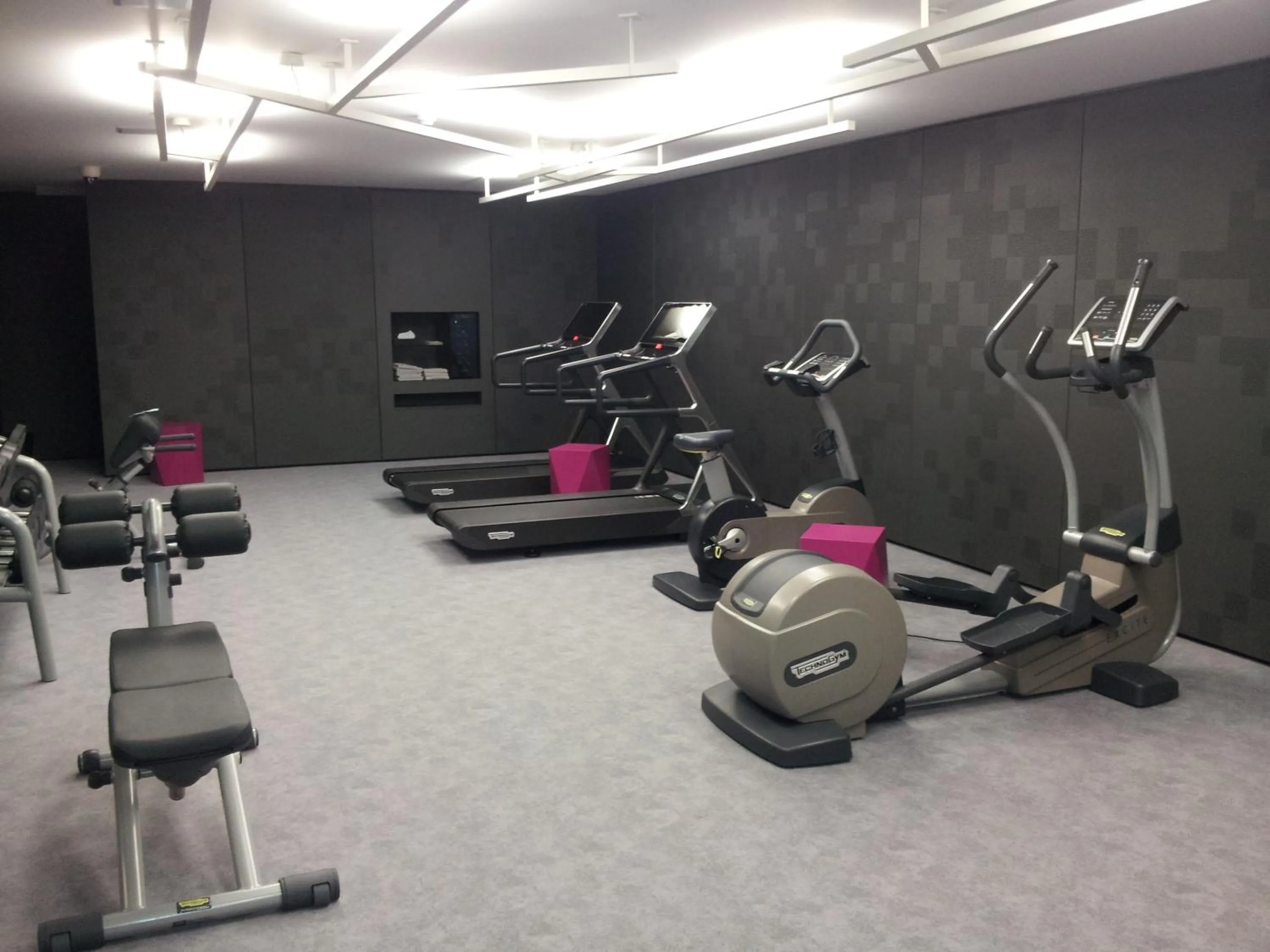 Fitness centre/facilities in Miura Hotel