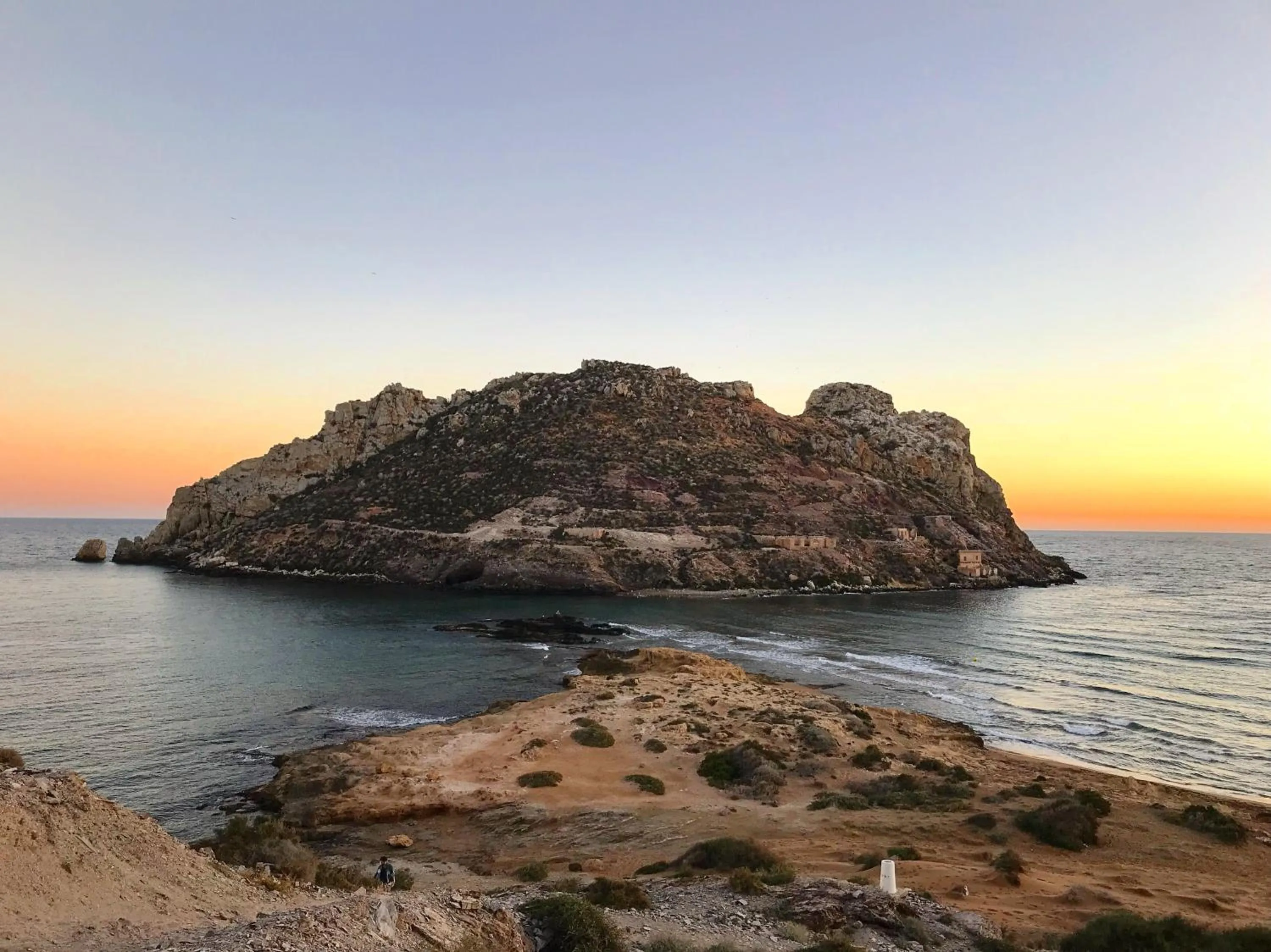Beach in Hostel Águilas Isla del Fraile