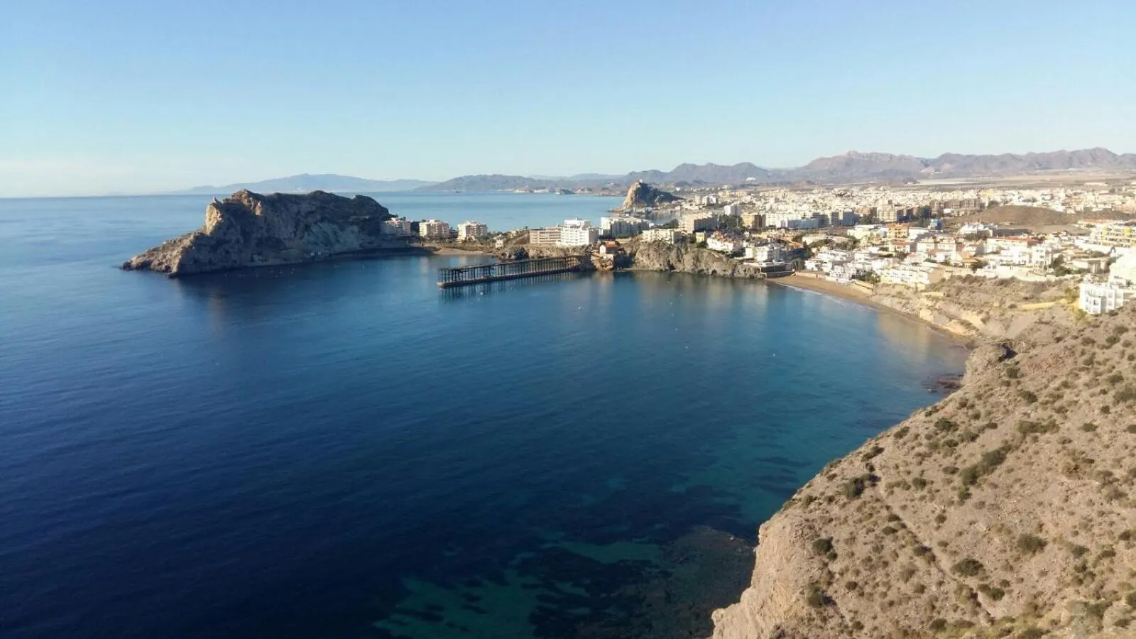 Beach in Hostel Águilas Isla del Fraile