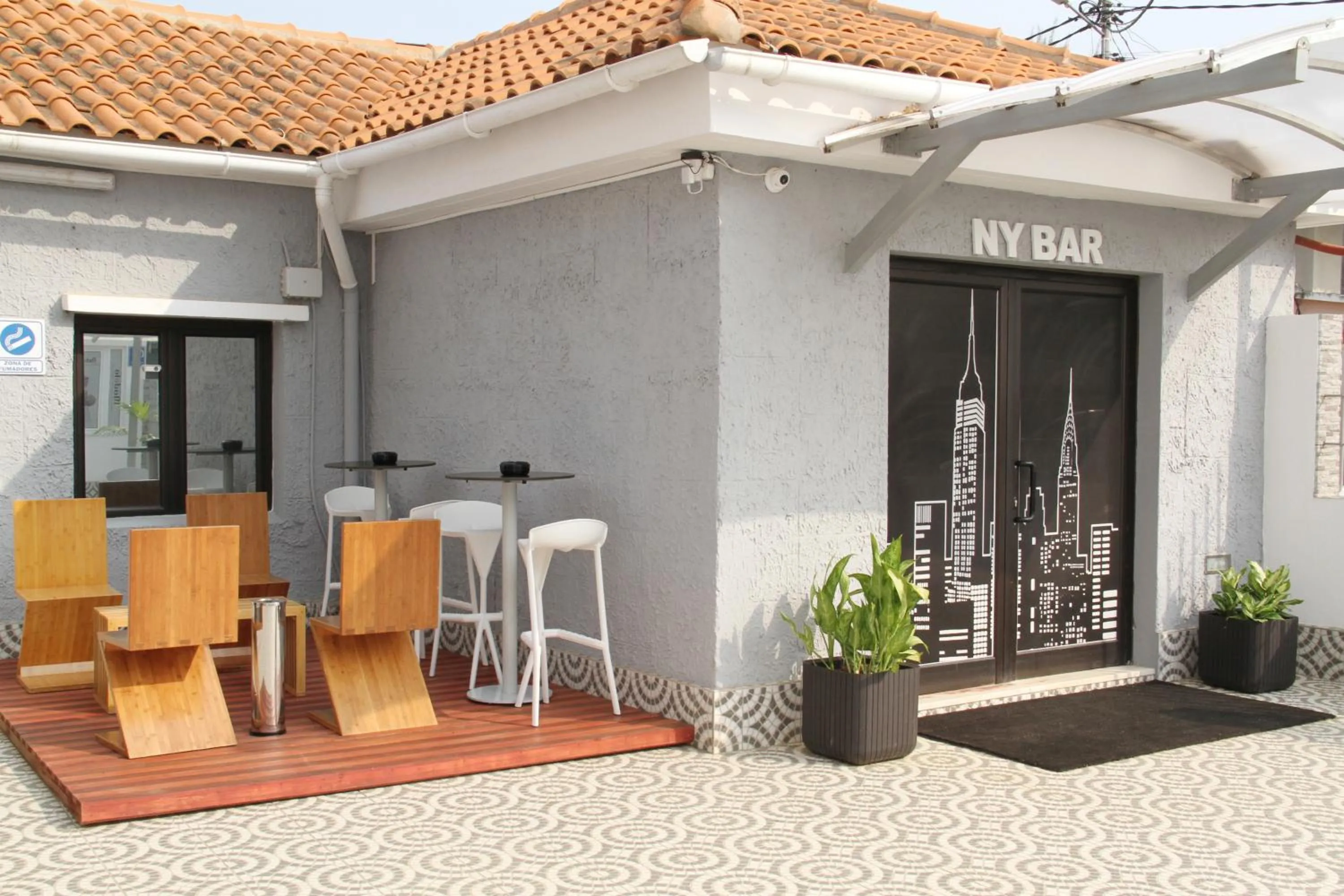 Patio in SH Boutique Hotel