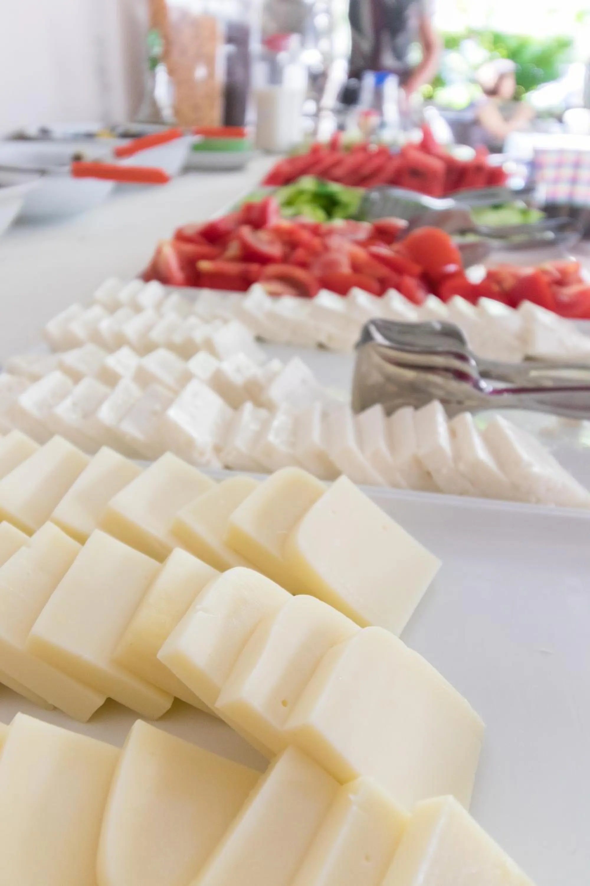 Buffet breakfast in Hotel Dost