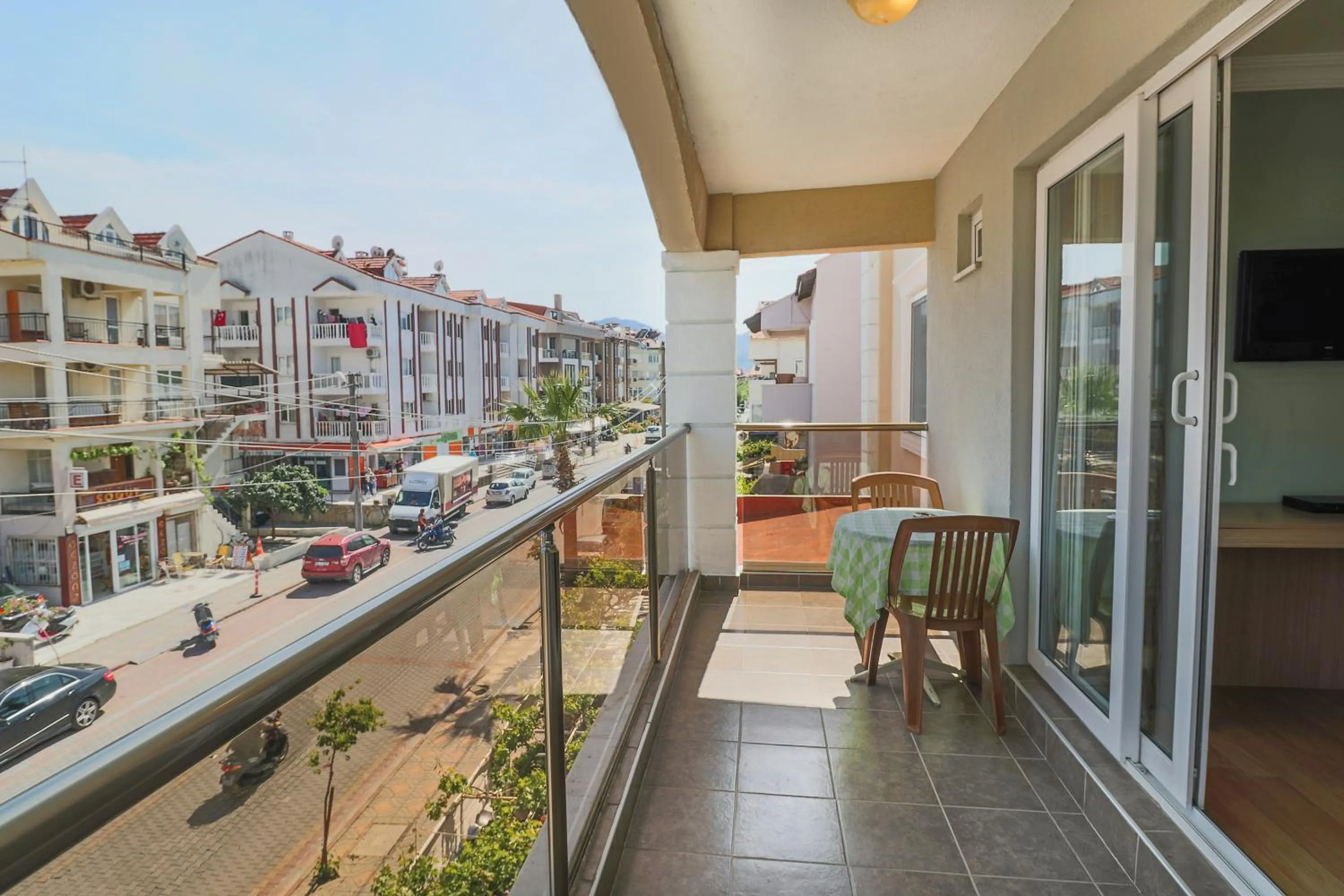 Balcony/Terrace in Hotel Dost