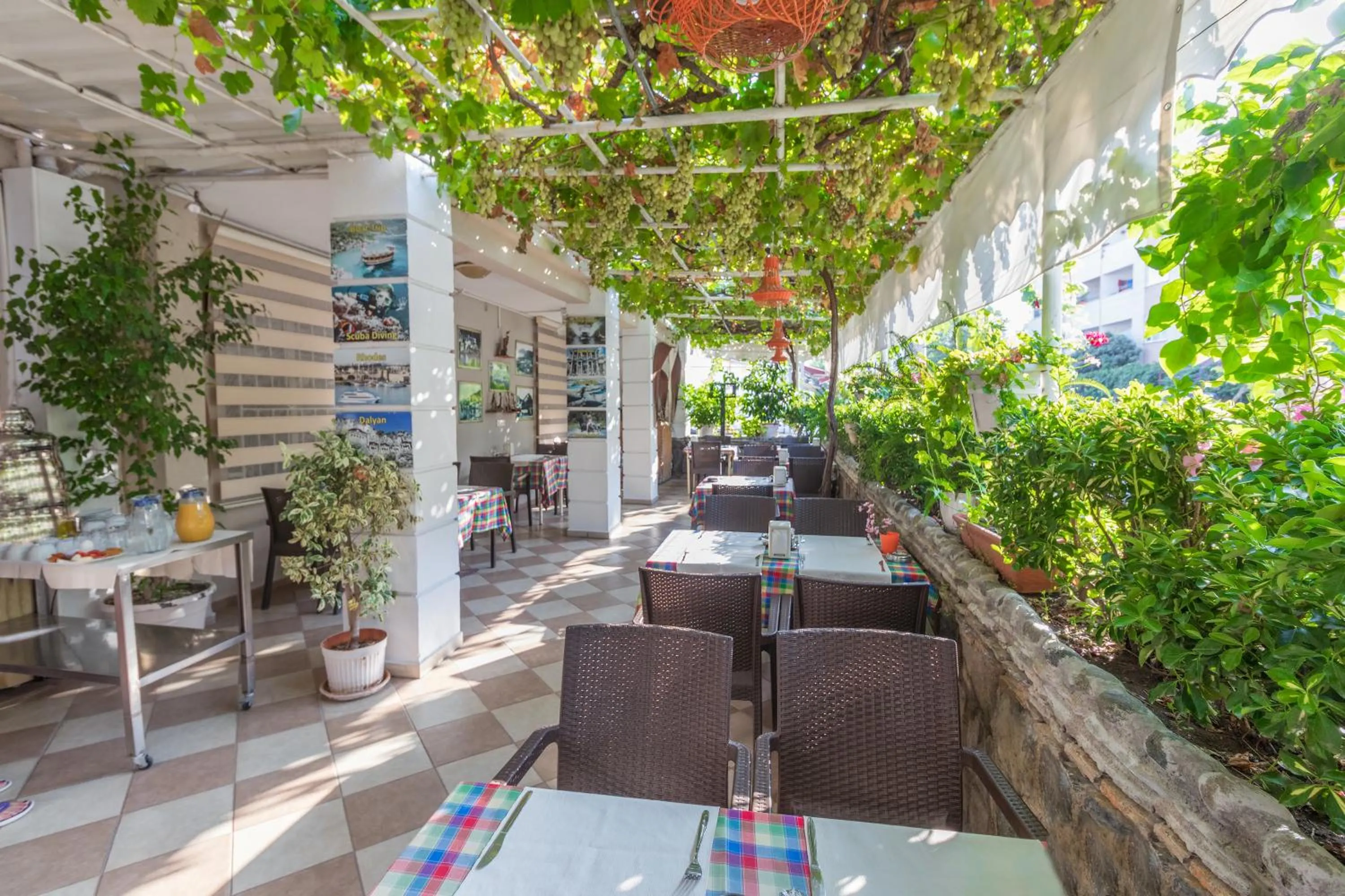 Restaurant/places to eat in Hotel Dost