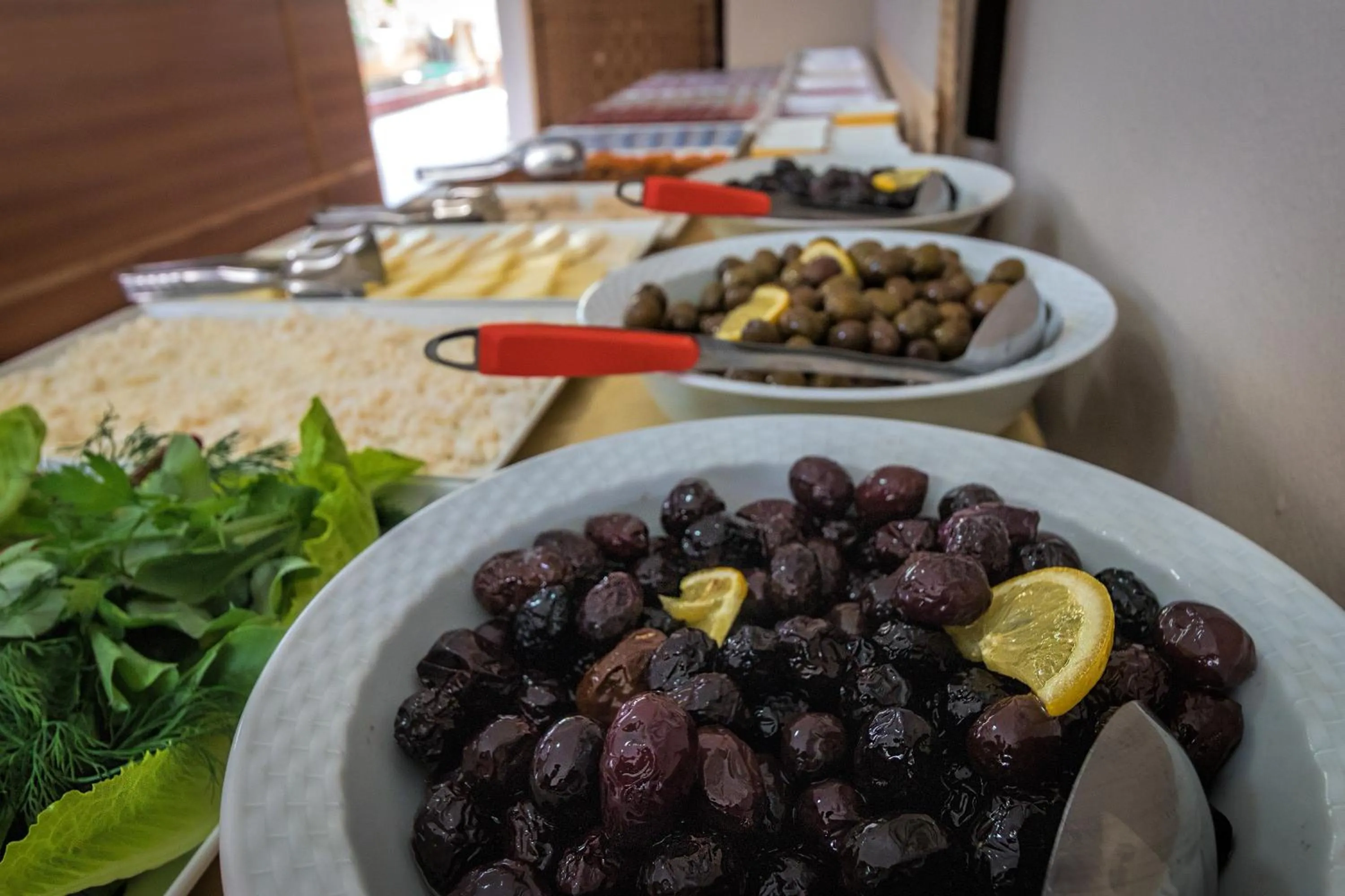 Buffet breakfast in Hotel Dost