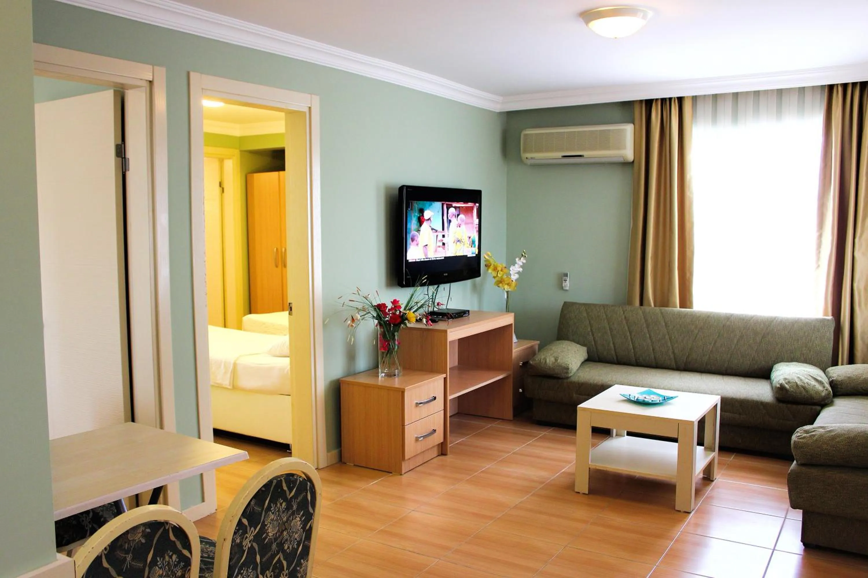 Seating area in Hotel Dost