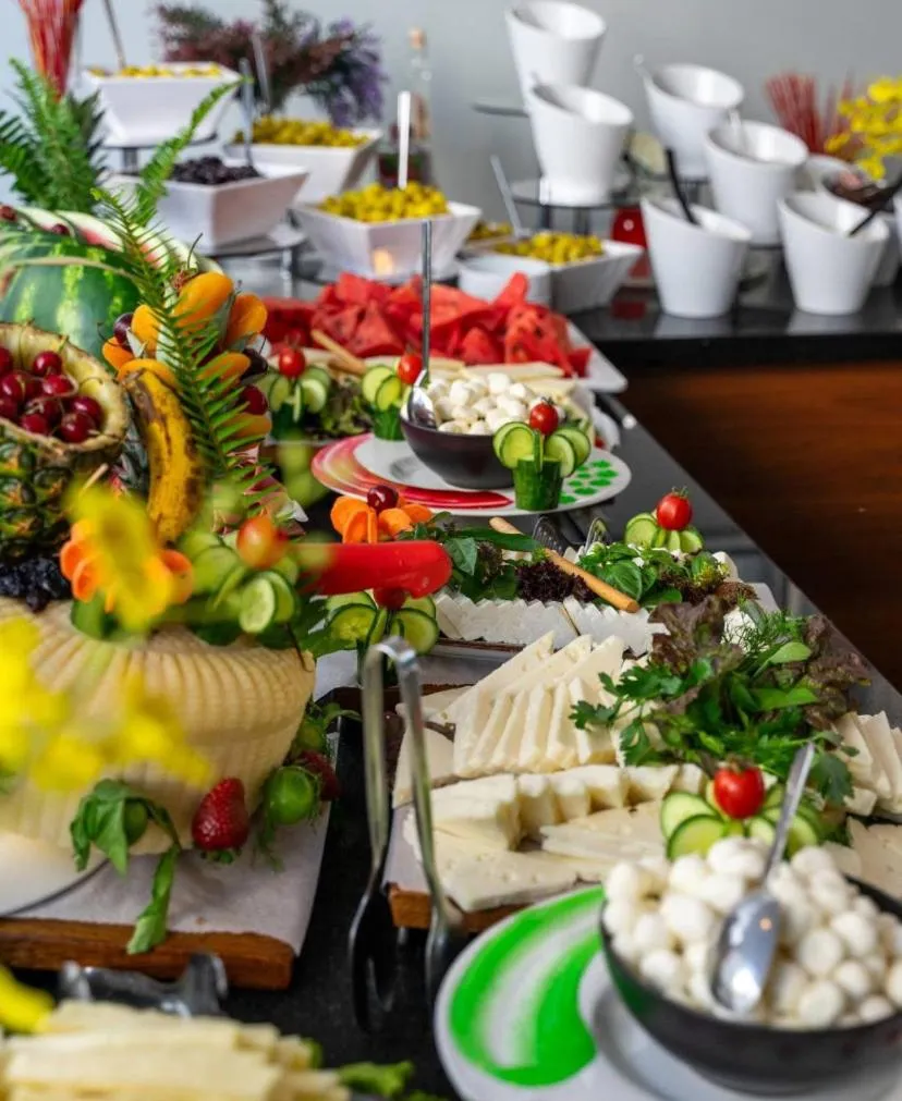 Buffet breakfast in Aurasia Beach Hotel