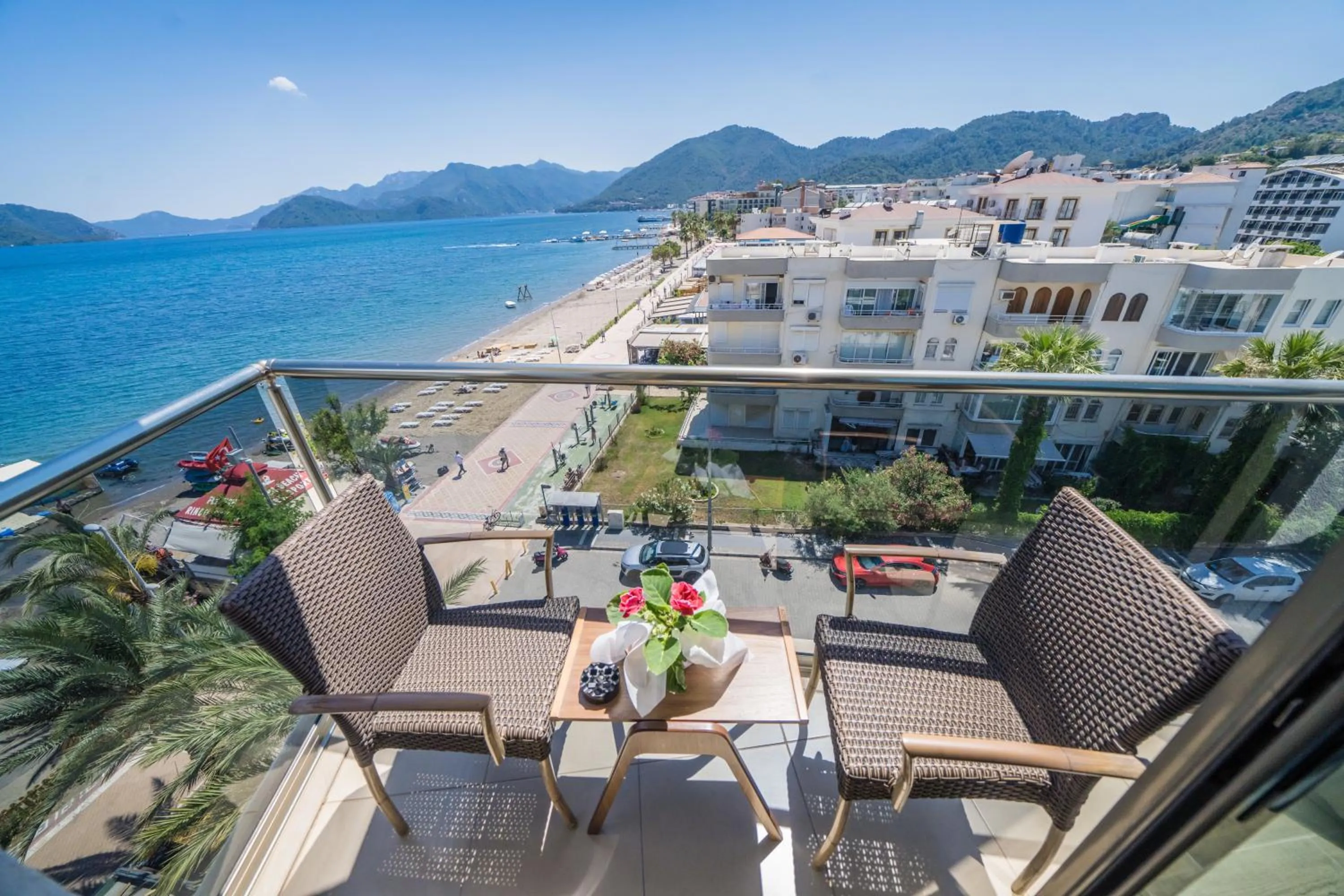 Balcony/Terrace in Aurasia Beach Hotel