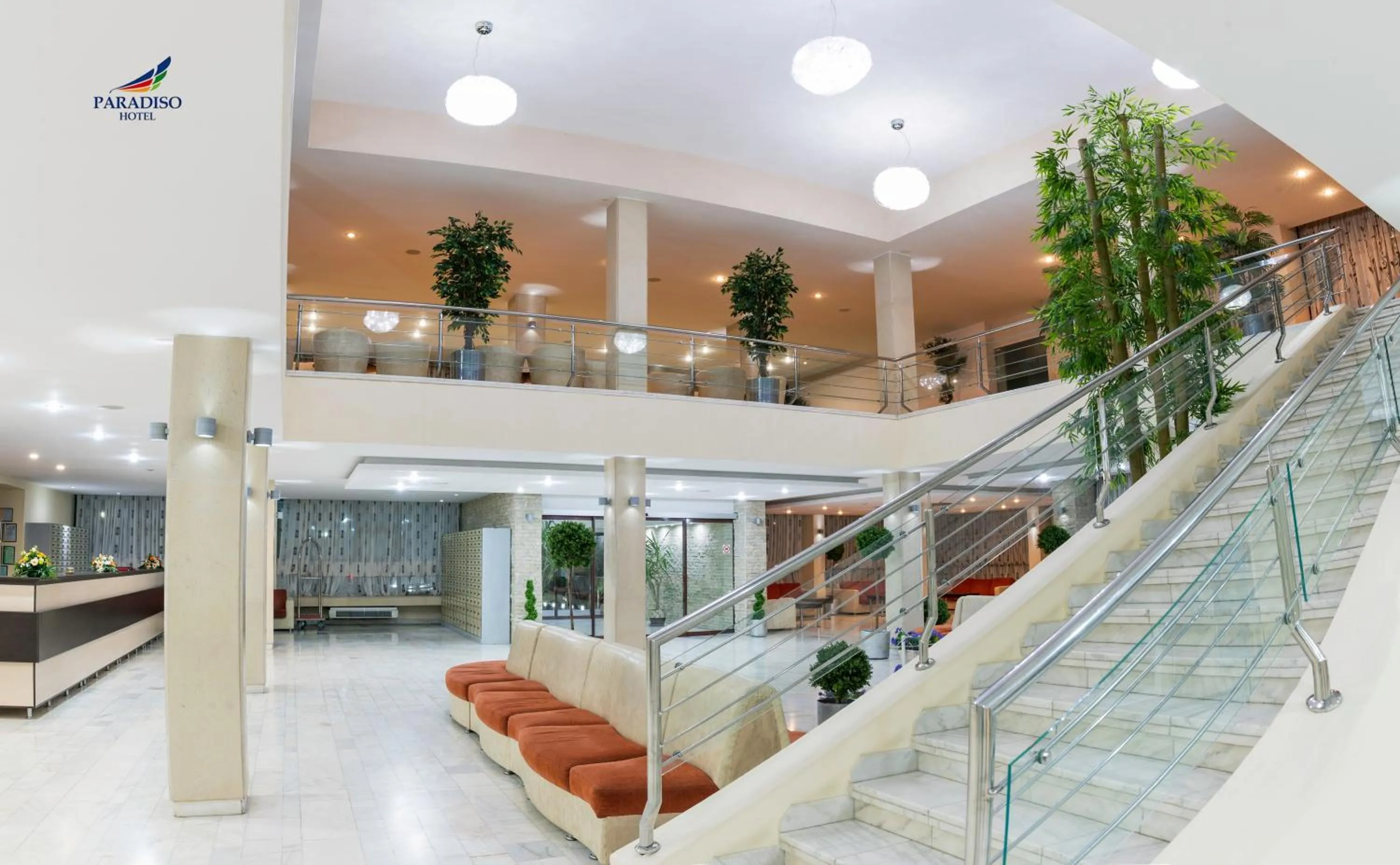 Lobby or reception in Hotel Paradiso