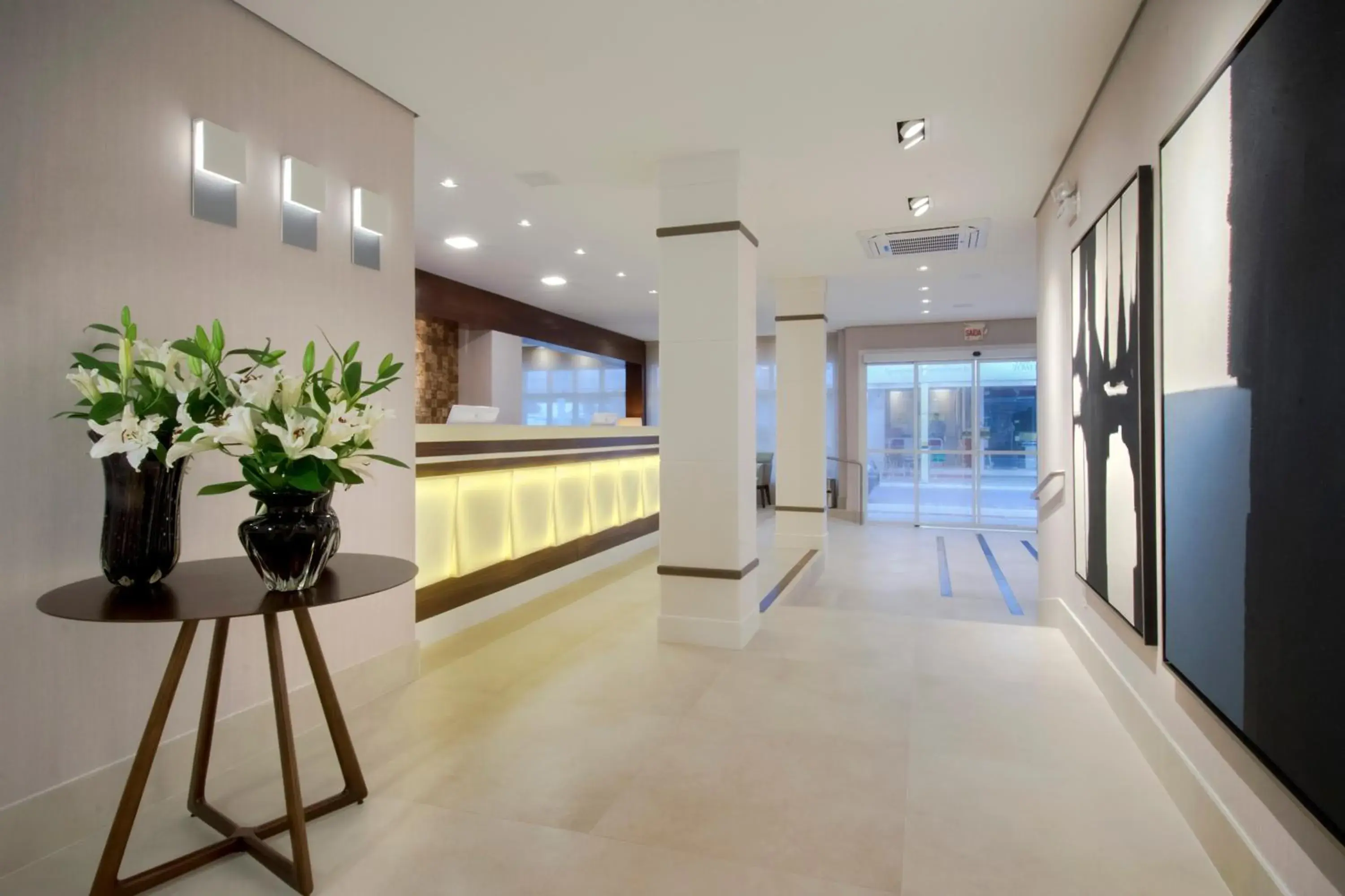 Lobby or reception in Hotel Blumenau - Balneário Camboriú Lobby or reception in Hotel Blumenau - Balneário Camboriú