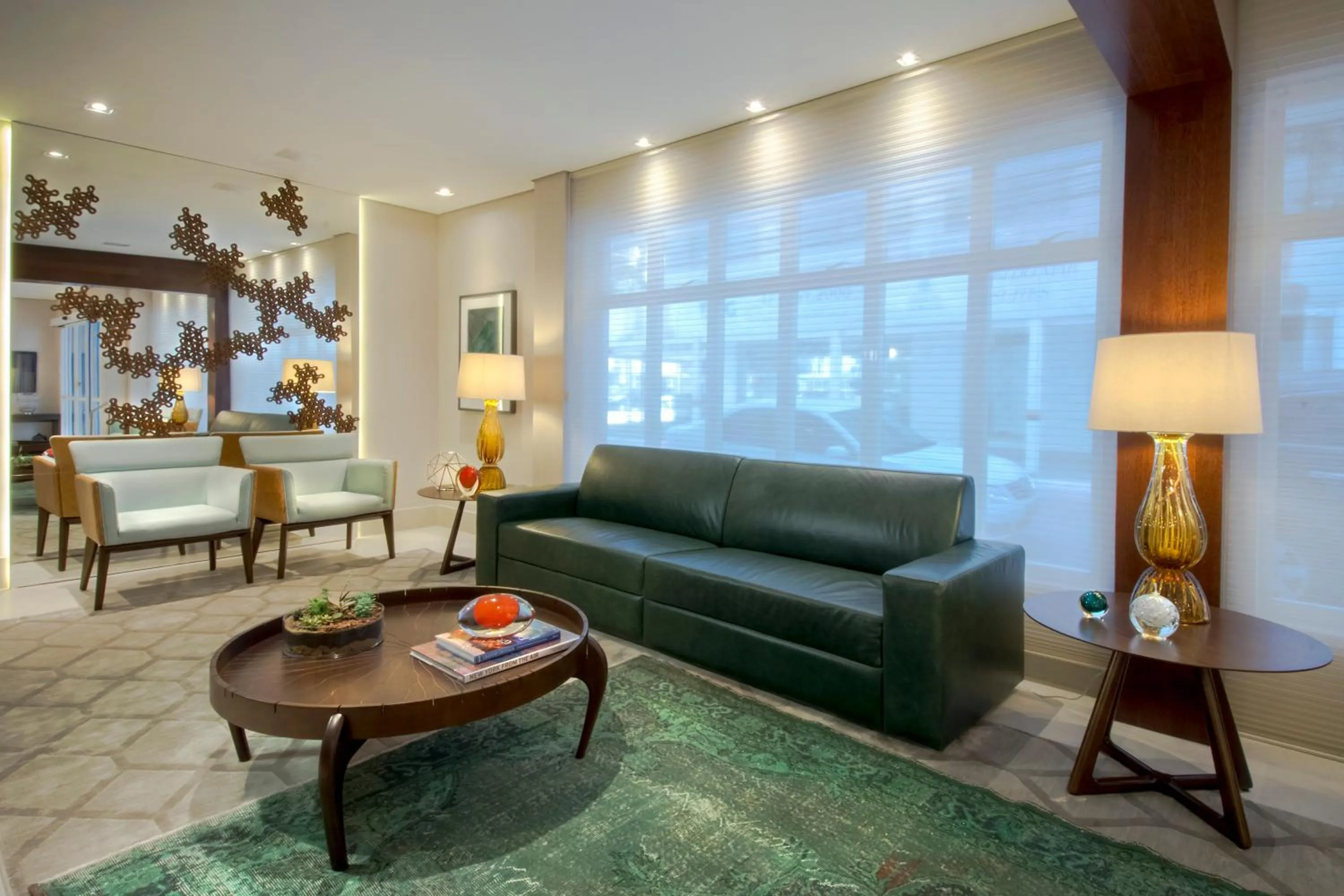 Decorative detail in Hotel Blumenau - Balneário Camboriú