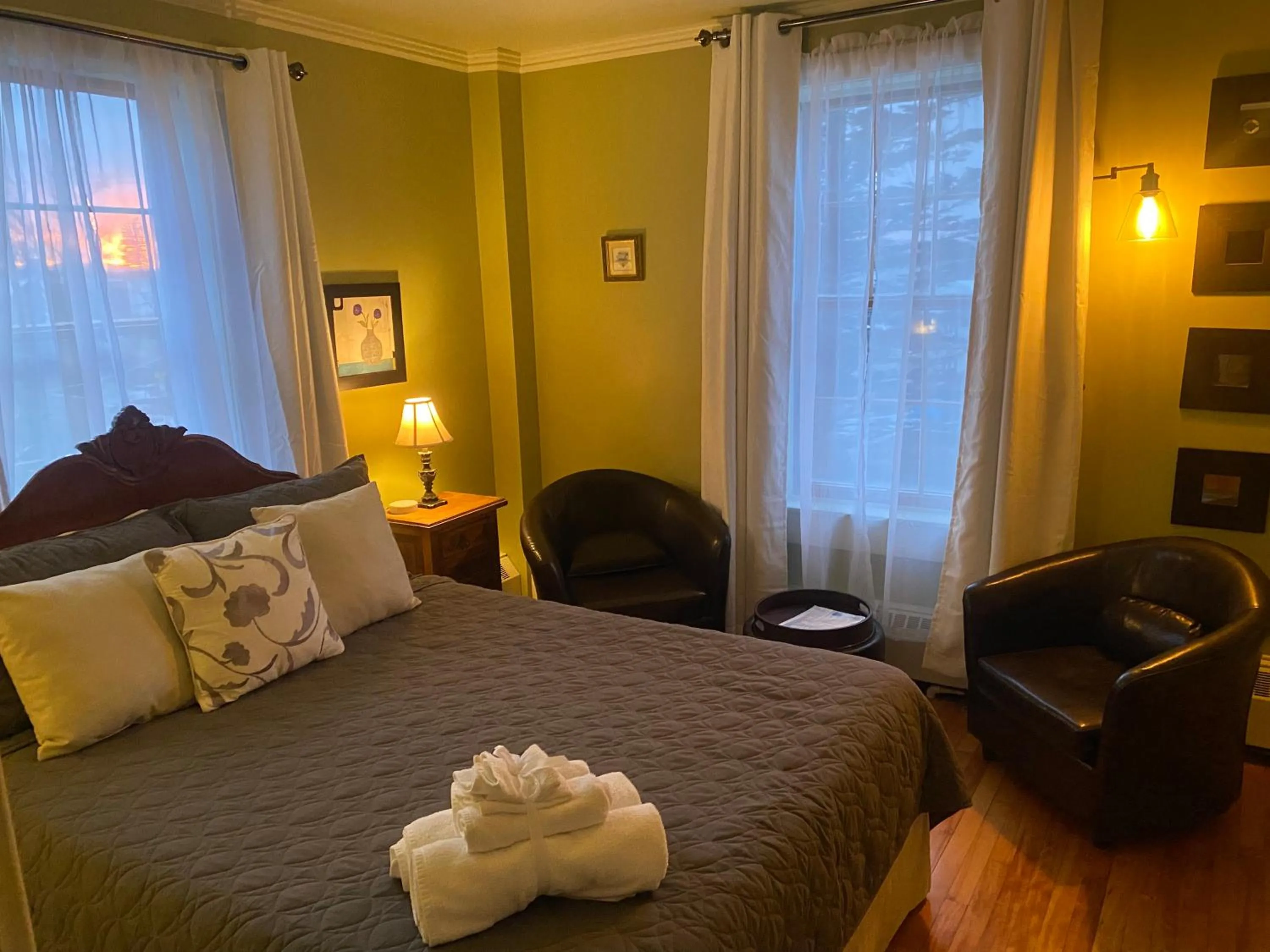 Bed in Au Manoir de la rue Merry