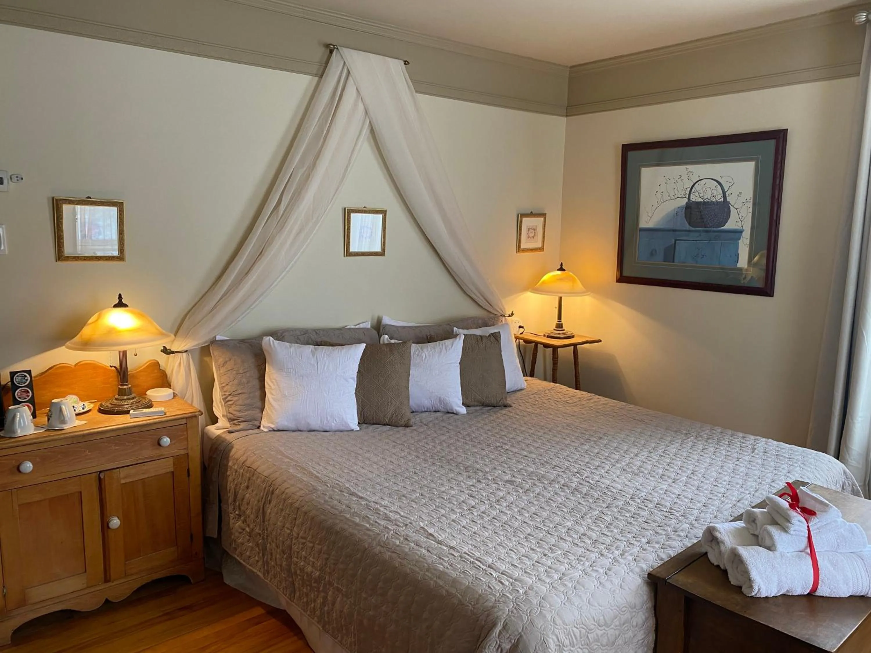 Bed in Au Manoir de la rue Merry