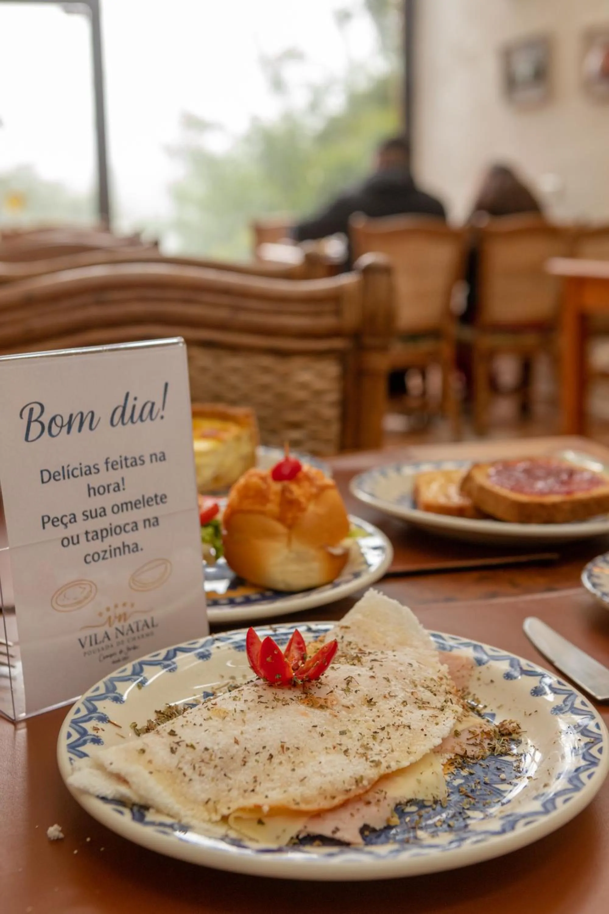Breakfast in Pousada de Charme Vila Natal