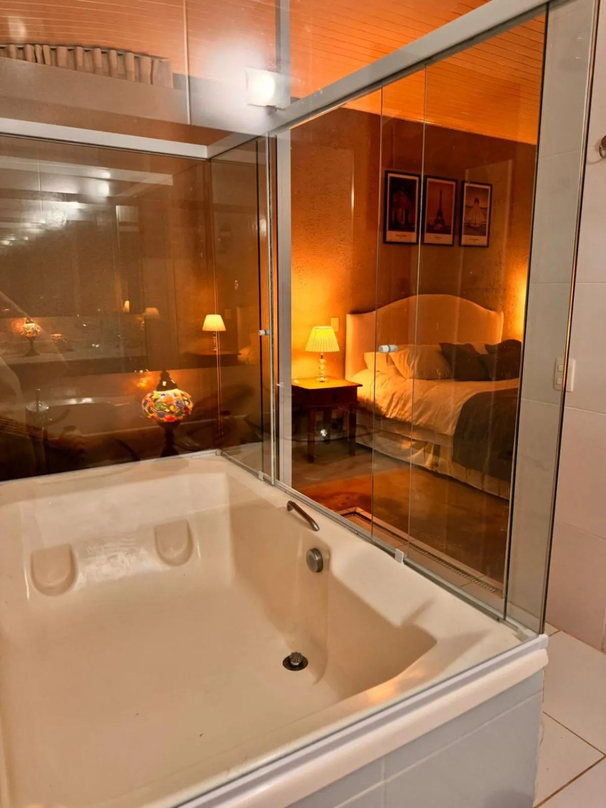 Bed in Pousada de Charme Vila Natal