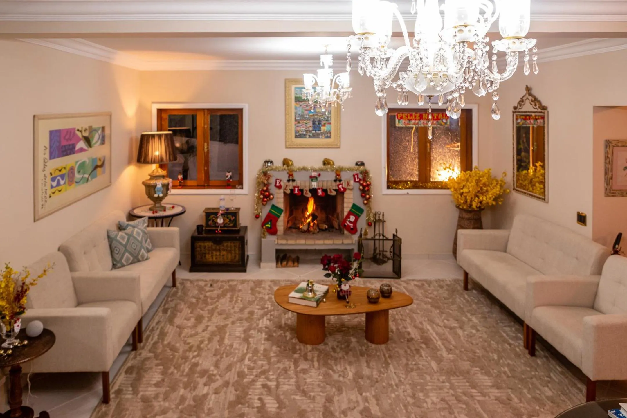 Living room in Pousada de Charme Vila Natal