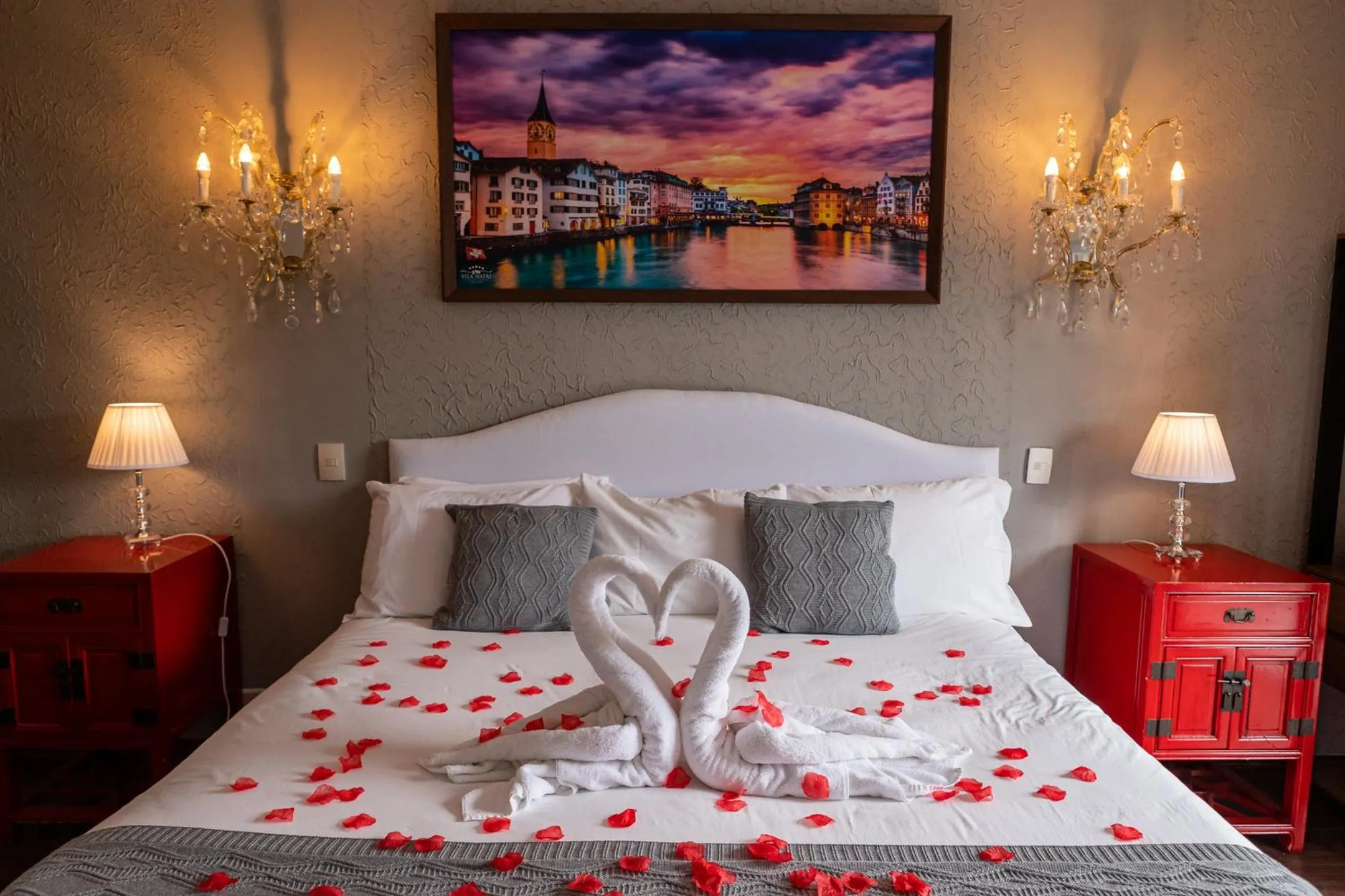 Bed in Pousada de Charme Vila Natal