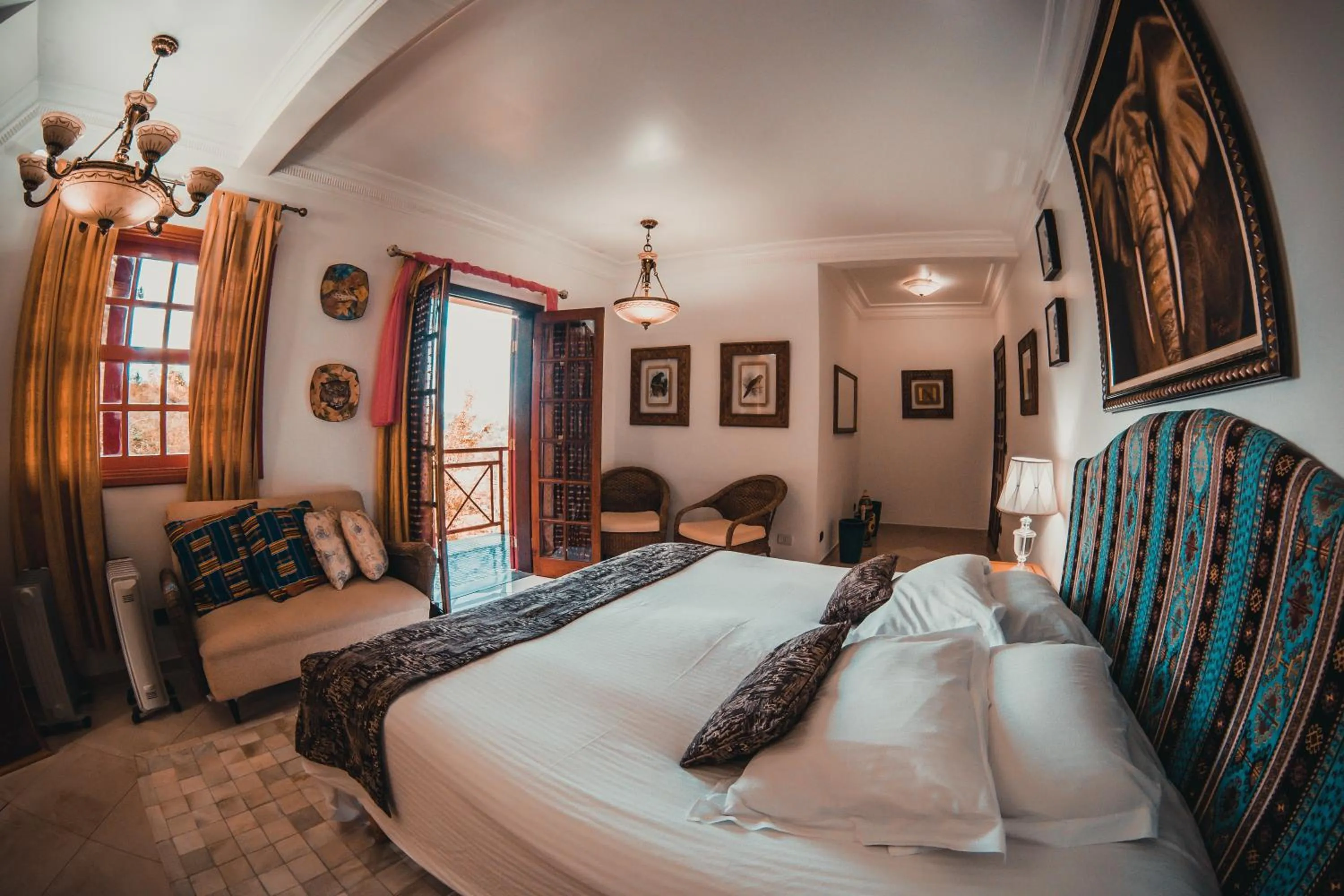 Bed in Pousada de Charme Vila Natal