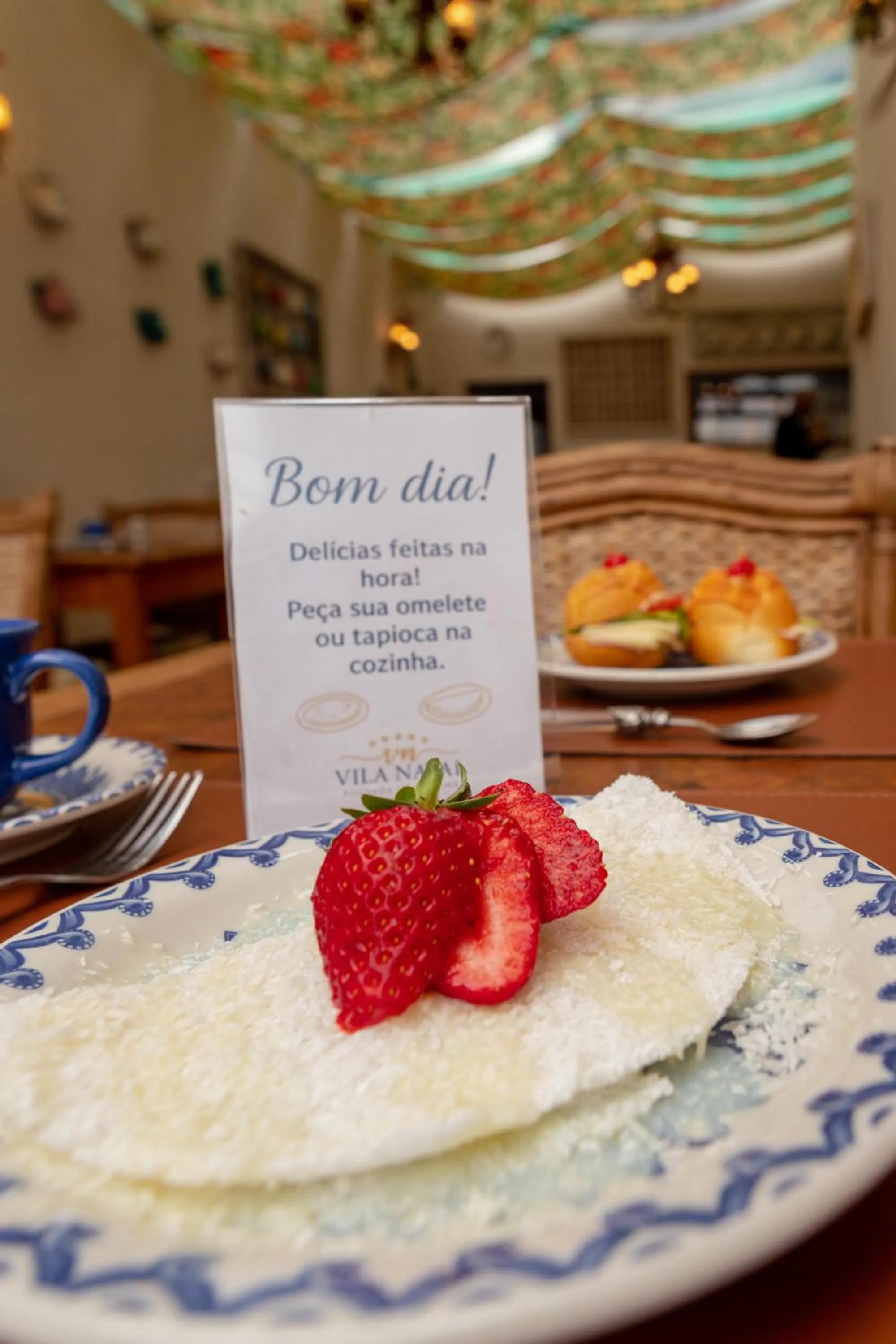 Food and drinks in Pousada de Charme Vila Natal