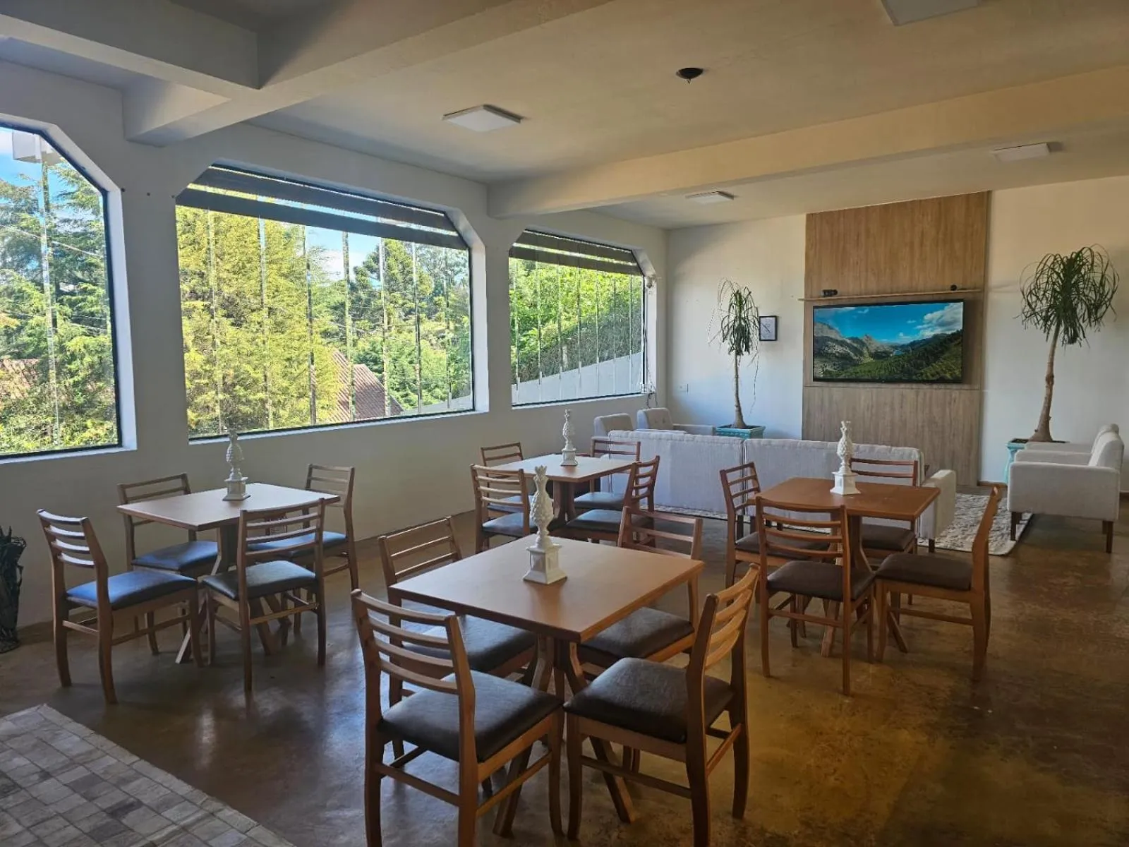 Communal lounge/ TV room in Pousada de Charme Vila Natal