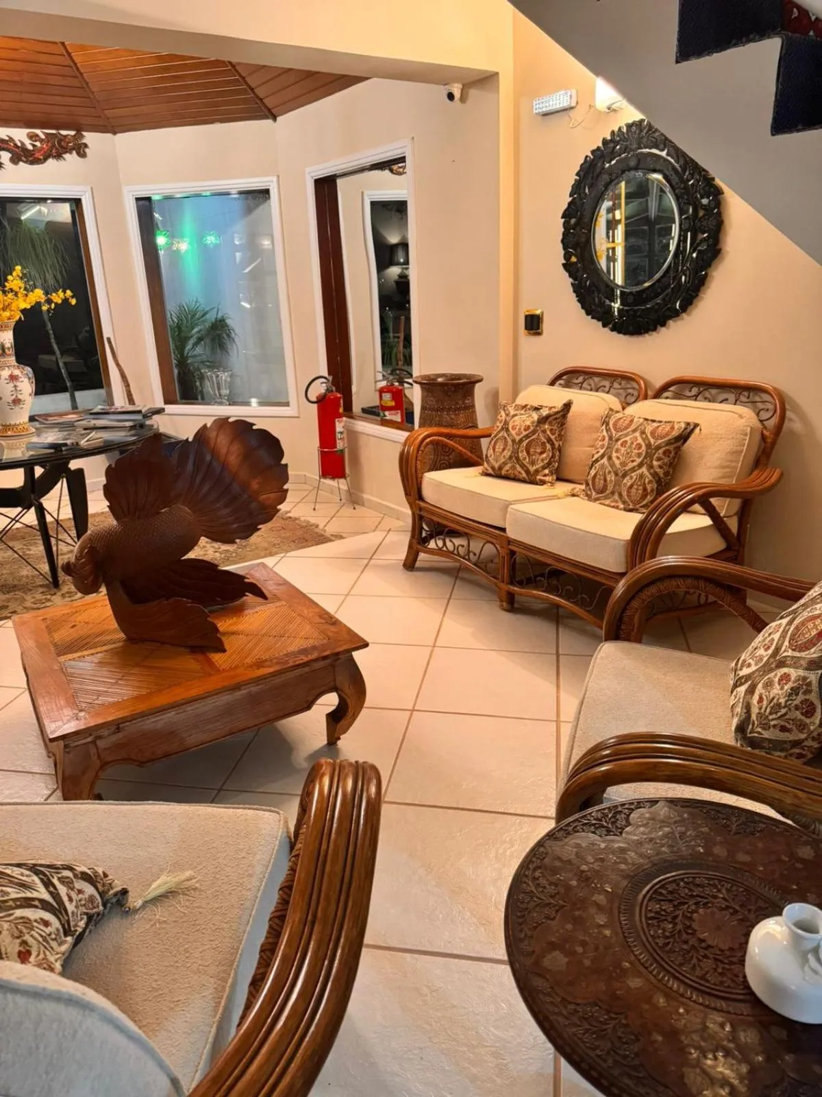 Living room in Pousada de Charme Vila Natal