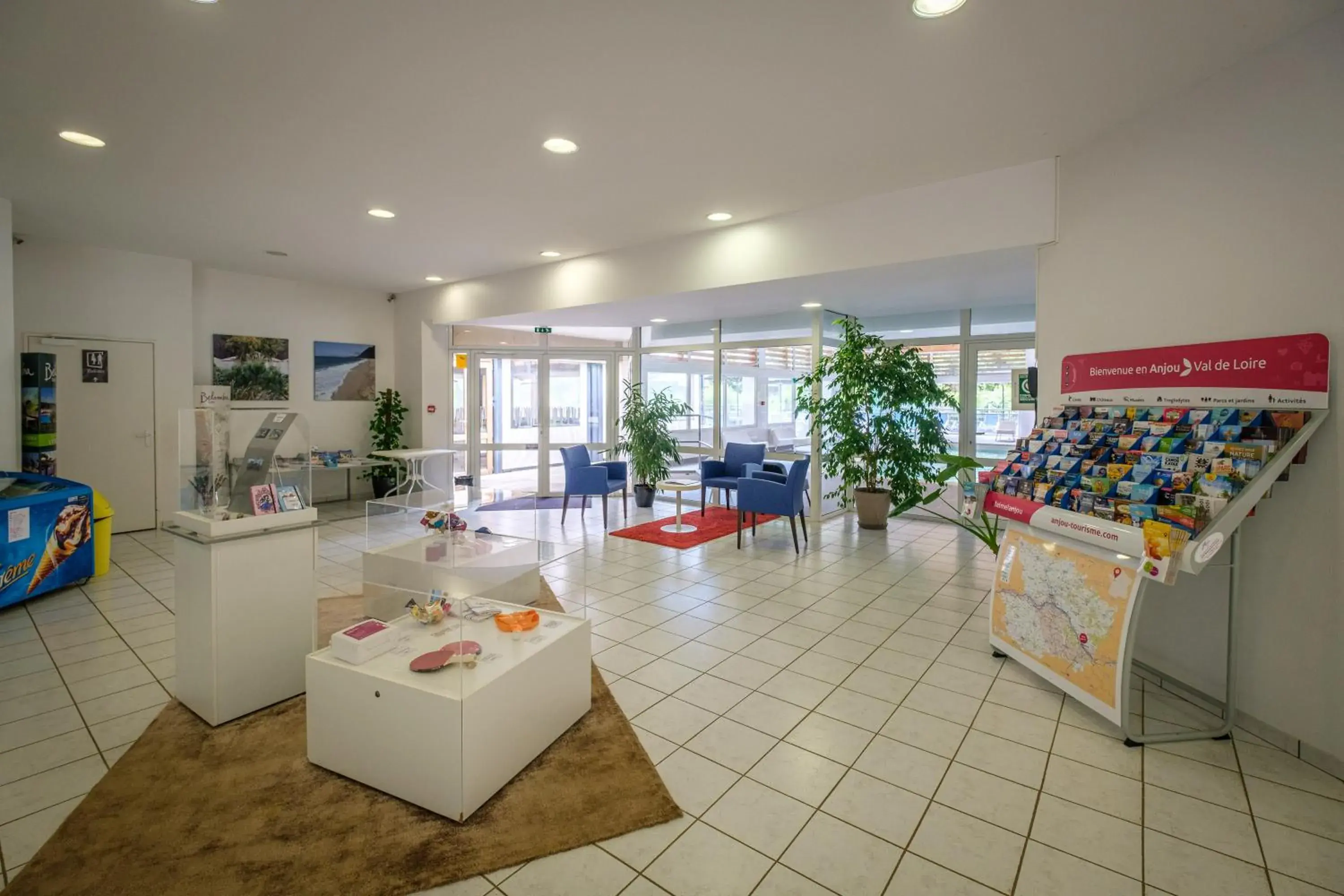 Lobby or reception in Terres de France - Le Domaine Du Golf Lobby or reception in Terres de France - Le Domaine Du Golf