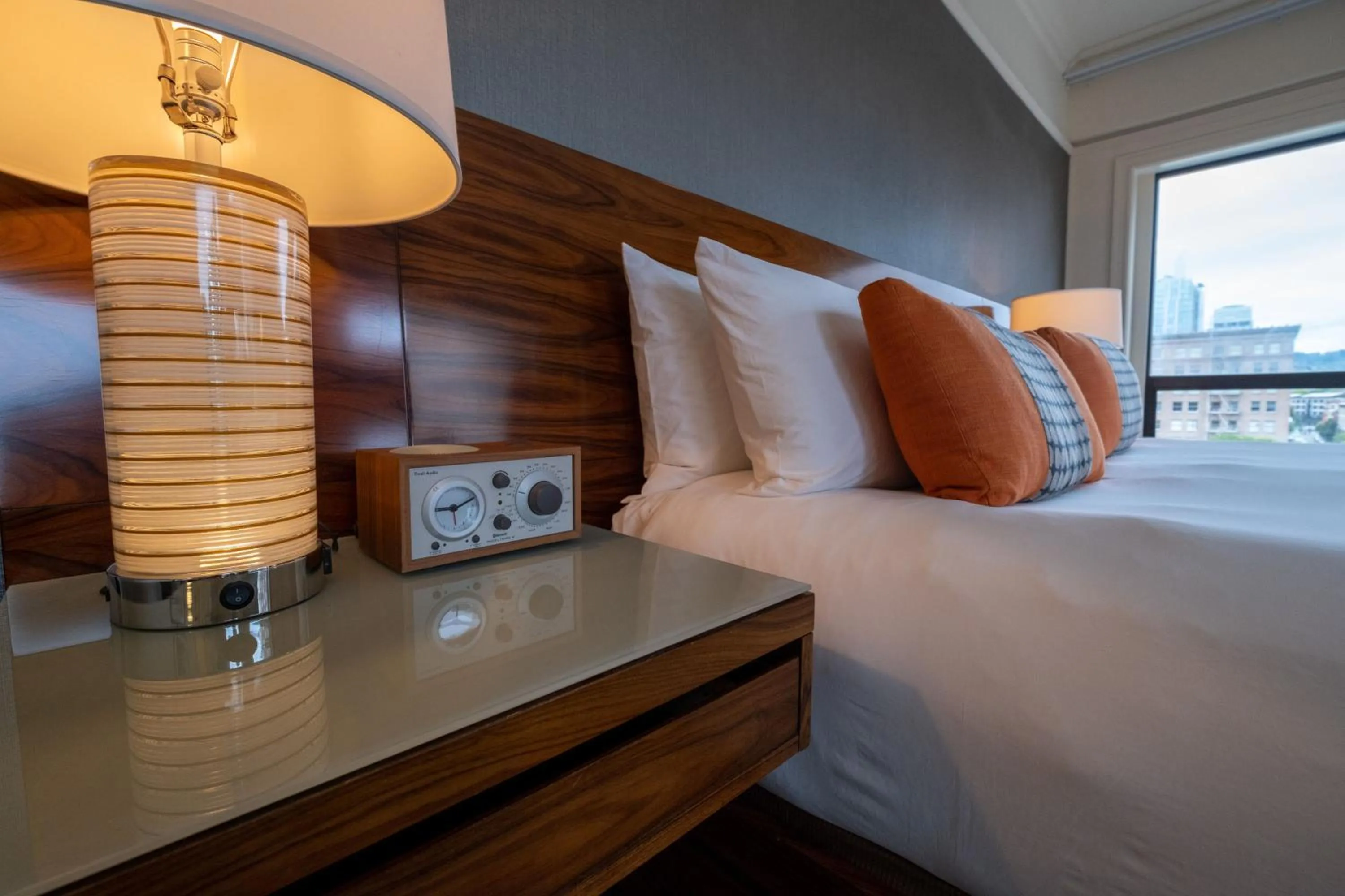 Decorative detail, Bed in Hotel Lucia