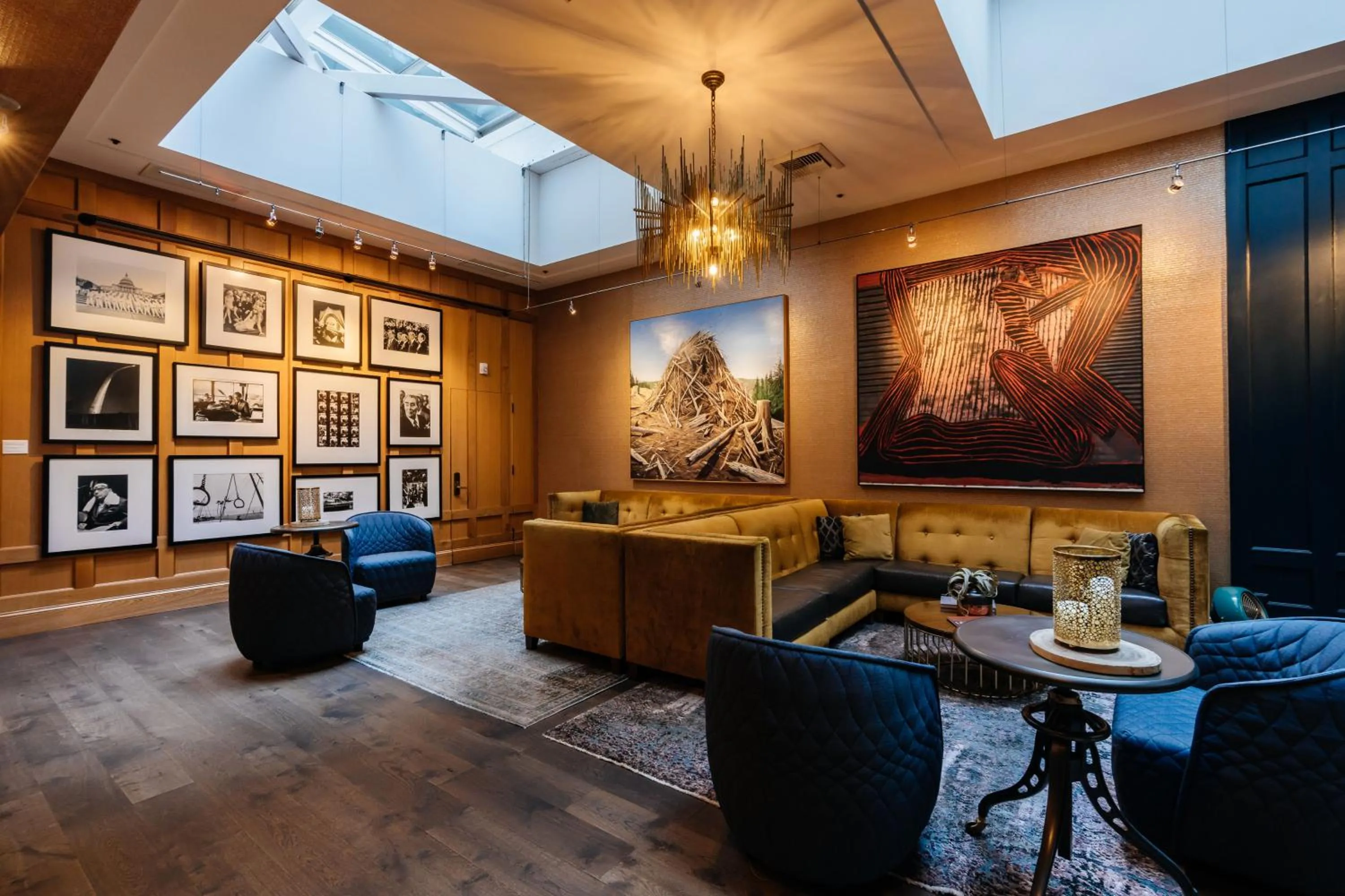 Lobby or reception in Hotel Lucia