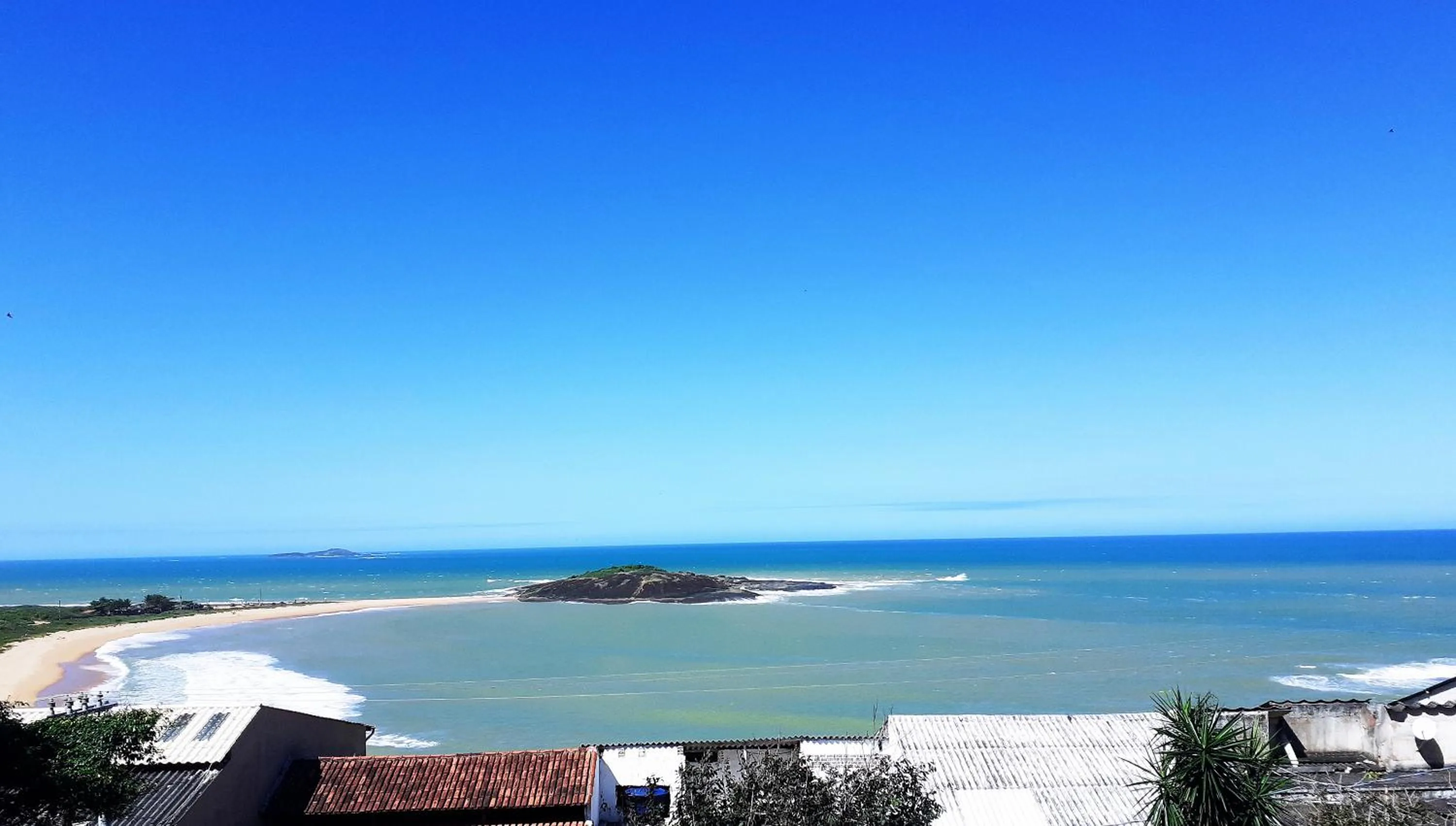 Day in Casa na praia de Setiba com panorama fantástico