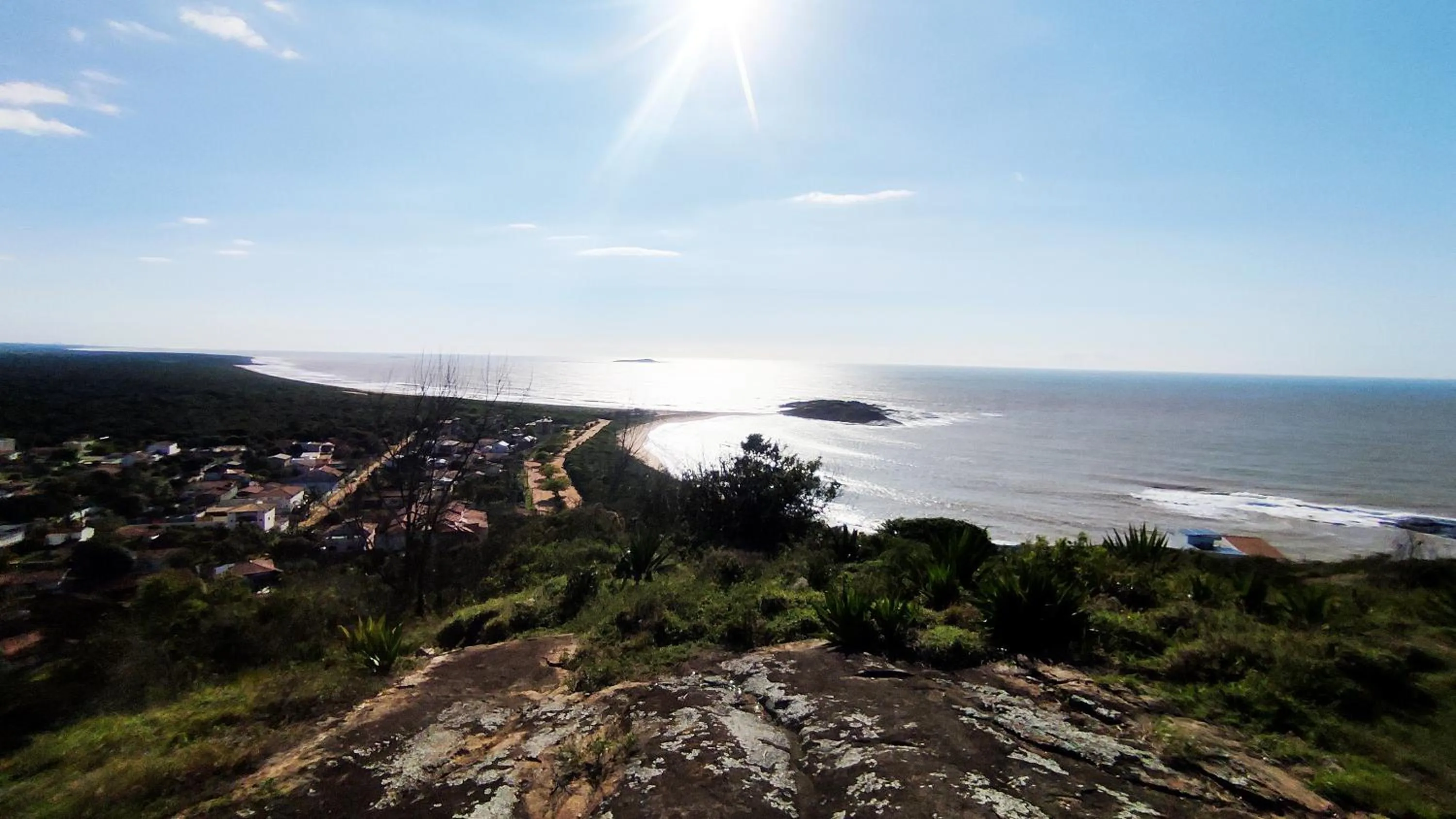 Casa na praia de Setiba com panorama fantástico
