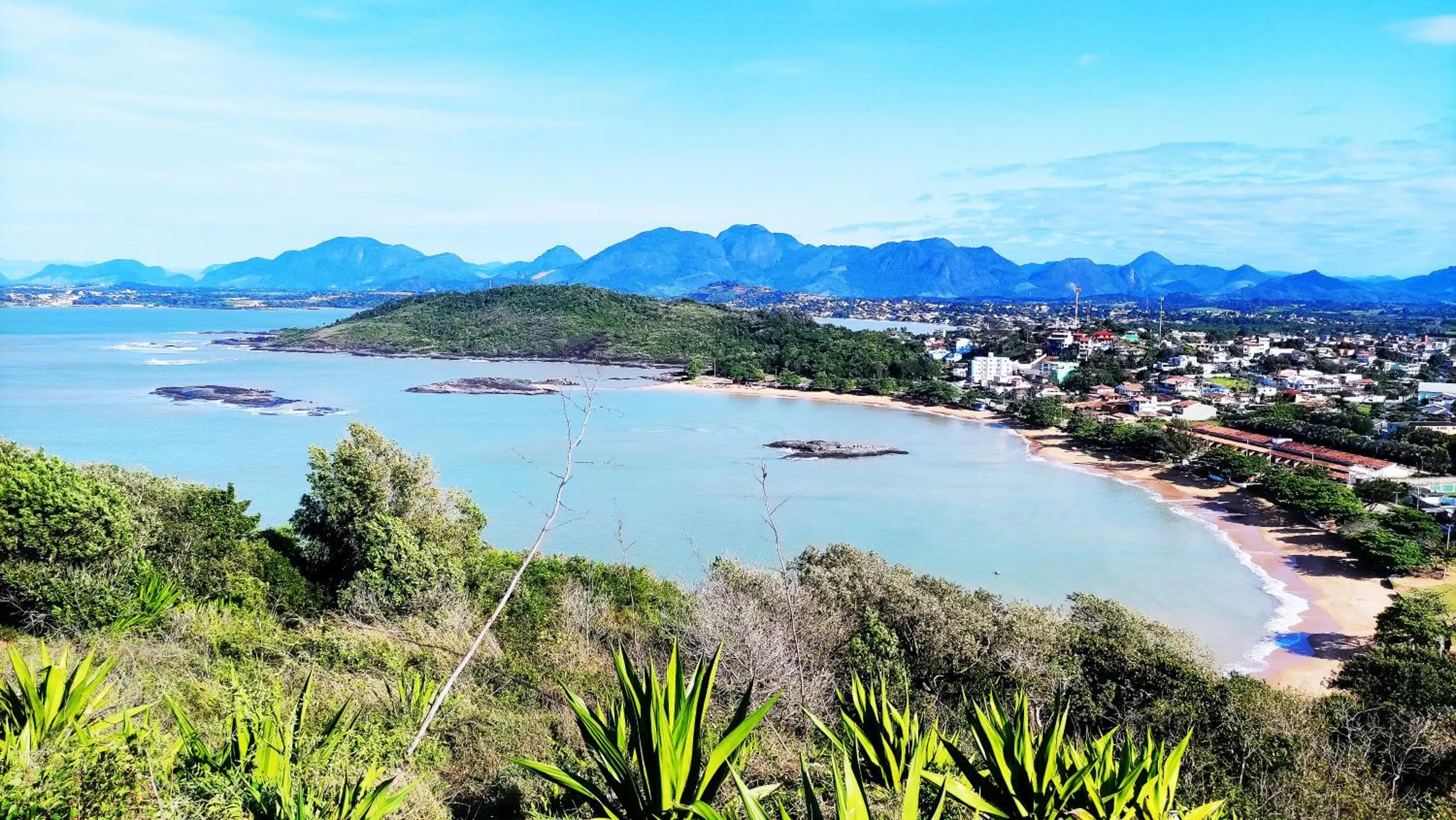 Casa na praia de Setiba com panorama fantástico