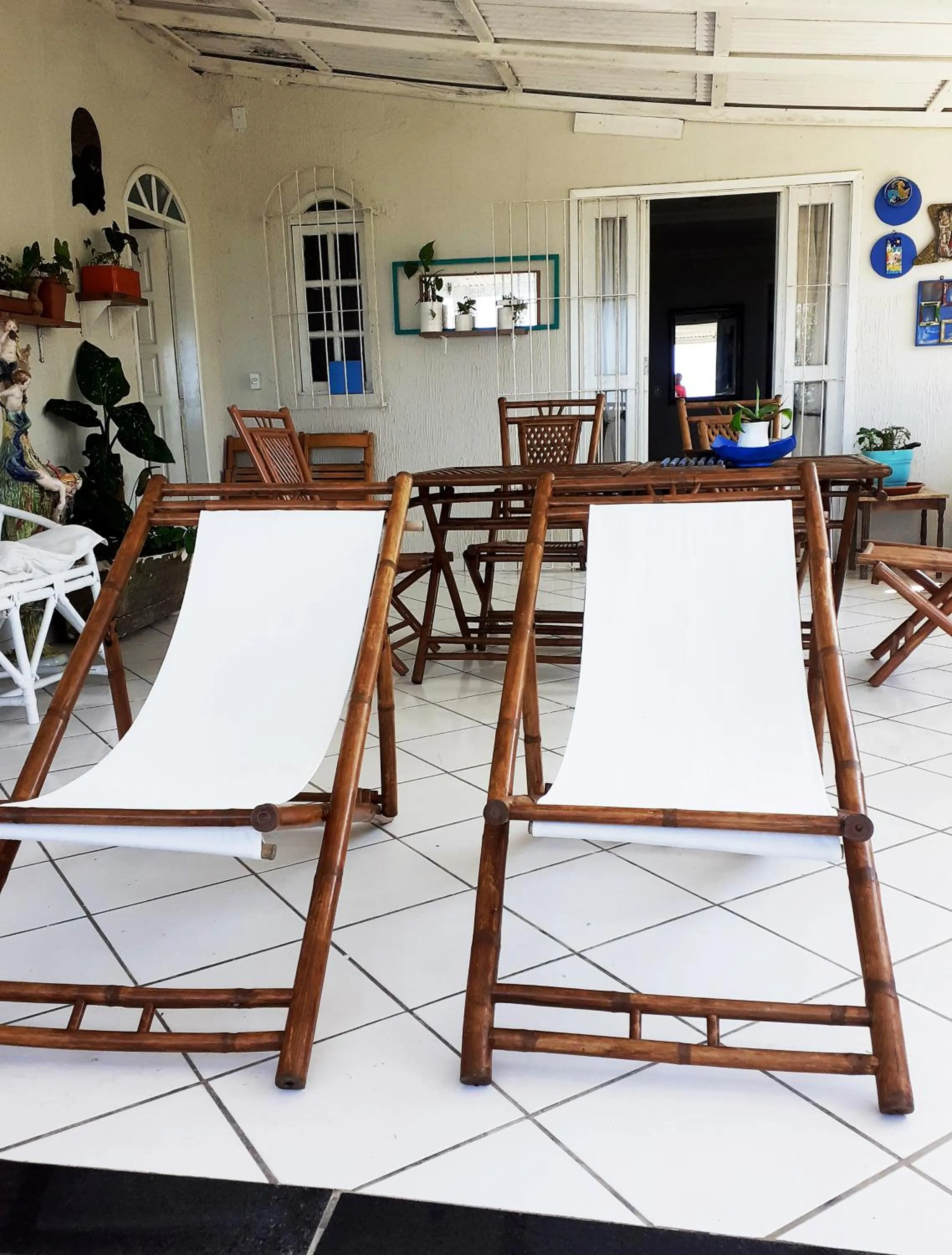 Seating area in Casa na praia de Setiba com panorama fantástico