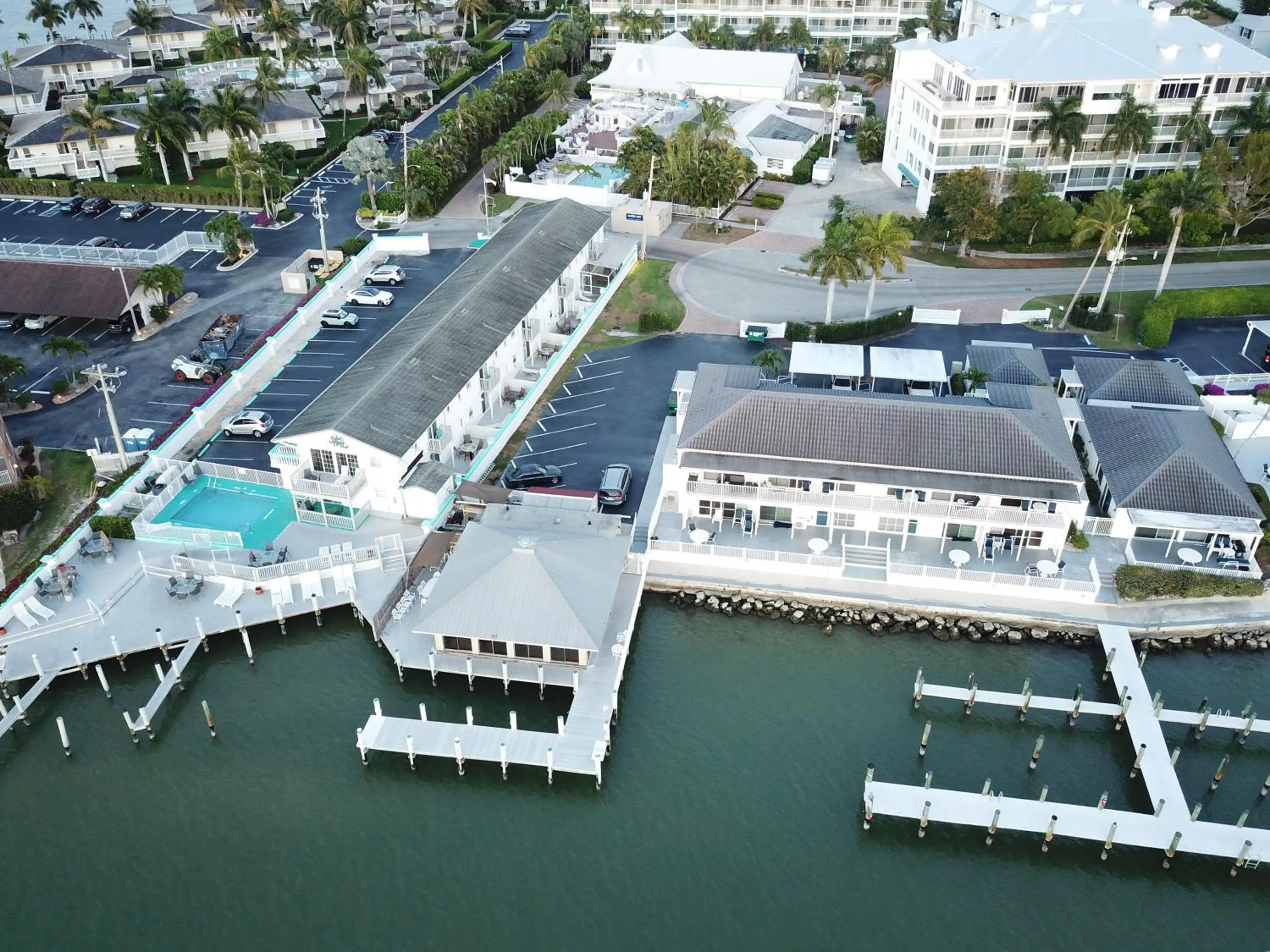 Bird's eye view in The BoatHouse