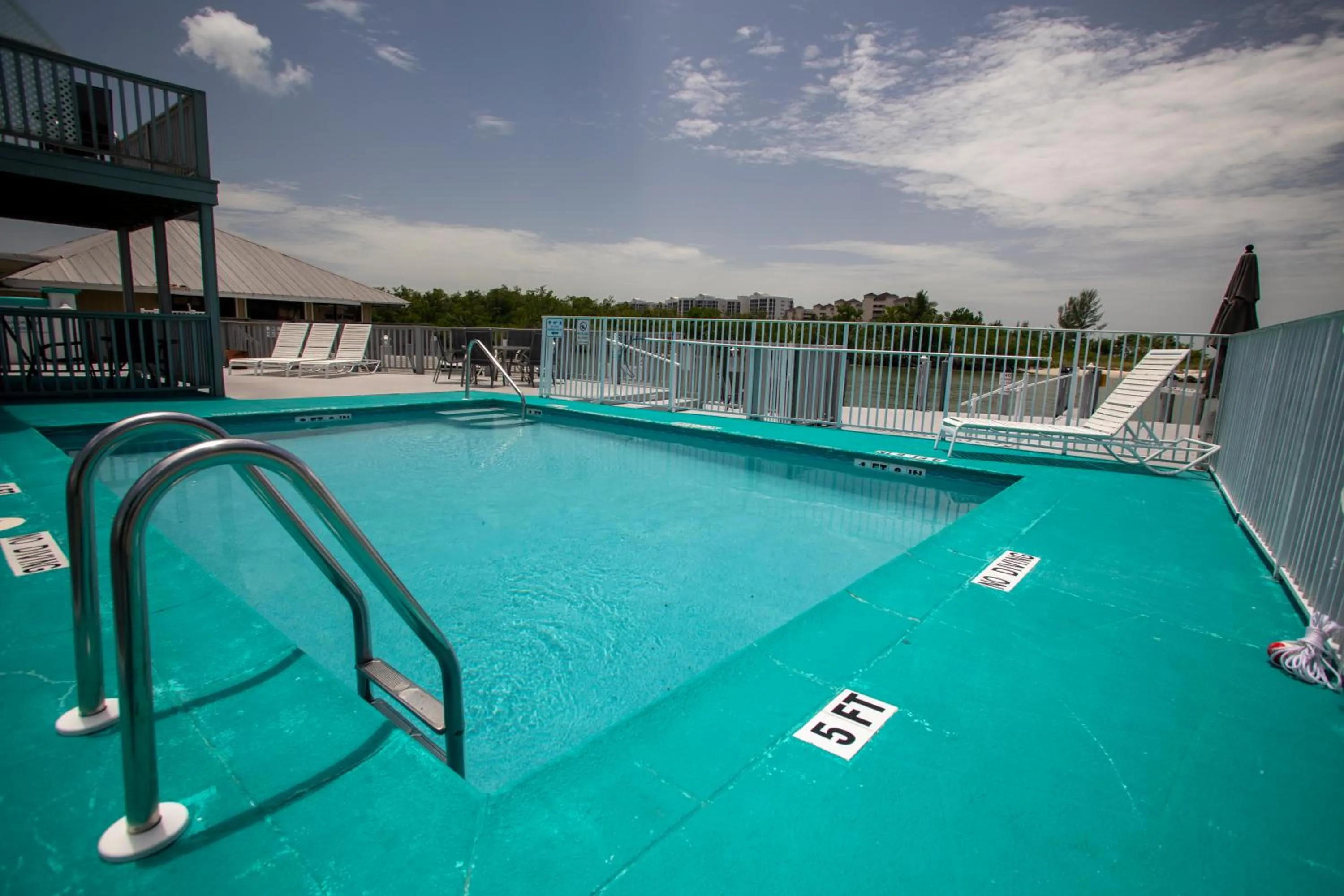 Swimming pool in The BoatHouse