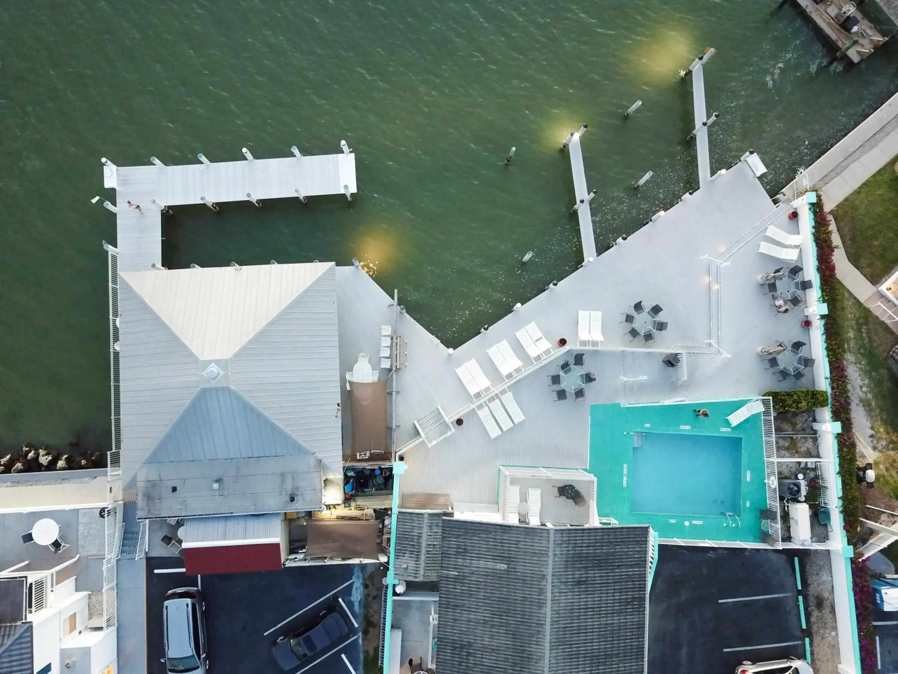 Swimming pool in The BoatHouse Swimming pool in The BoatHouse