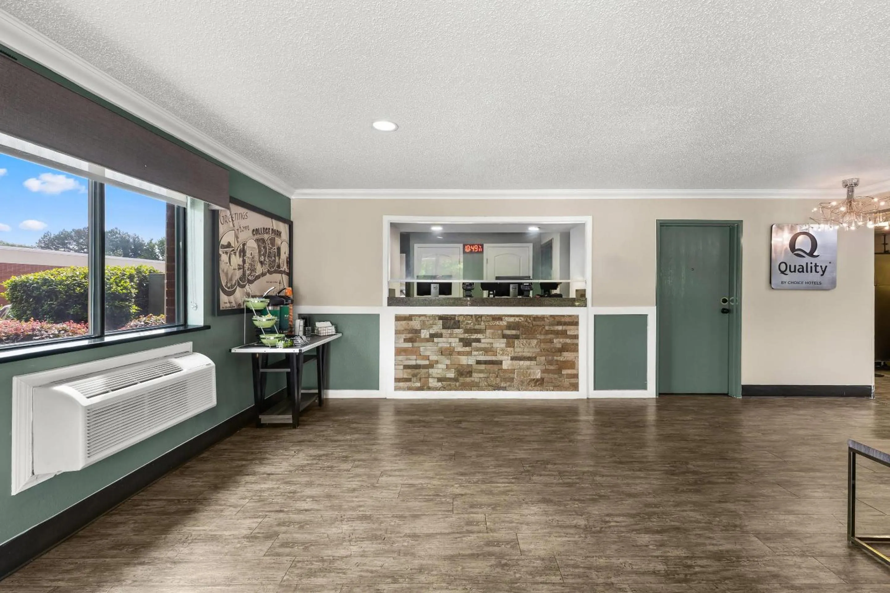 Lobby or reception in Quality Inn Atlanta Airport-Central