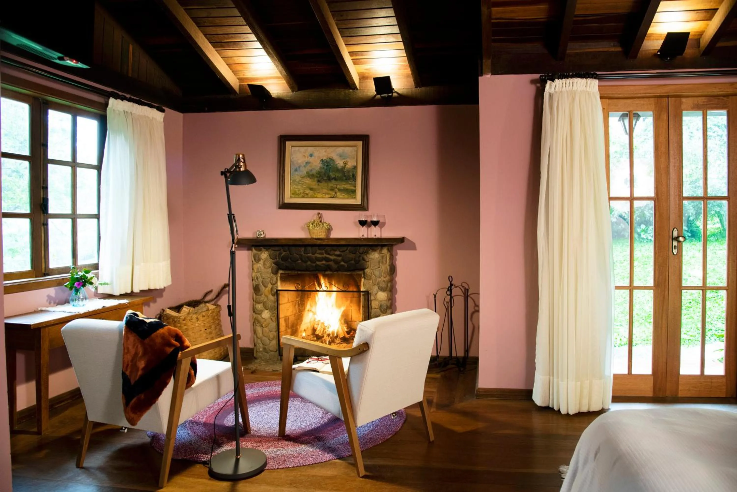 Bed in Pousada Tijupá