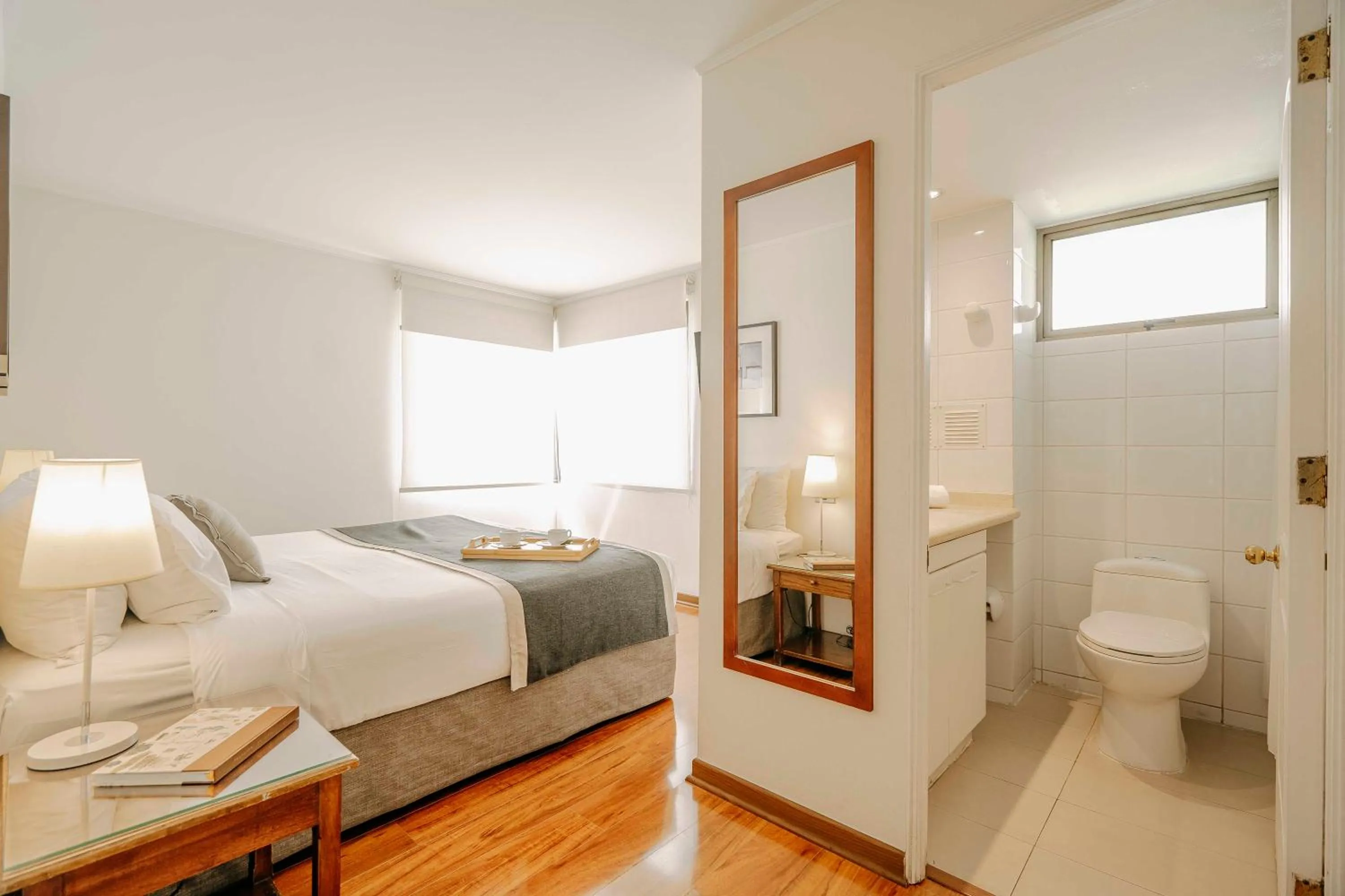 Bed in Time Suite - Comfort Apartments