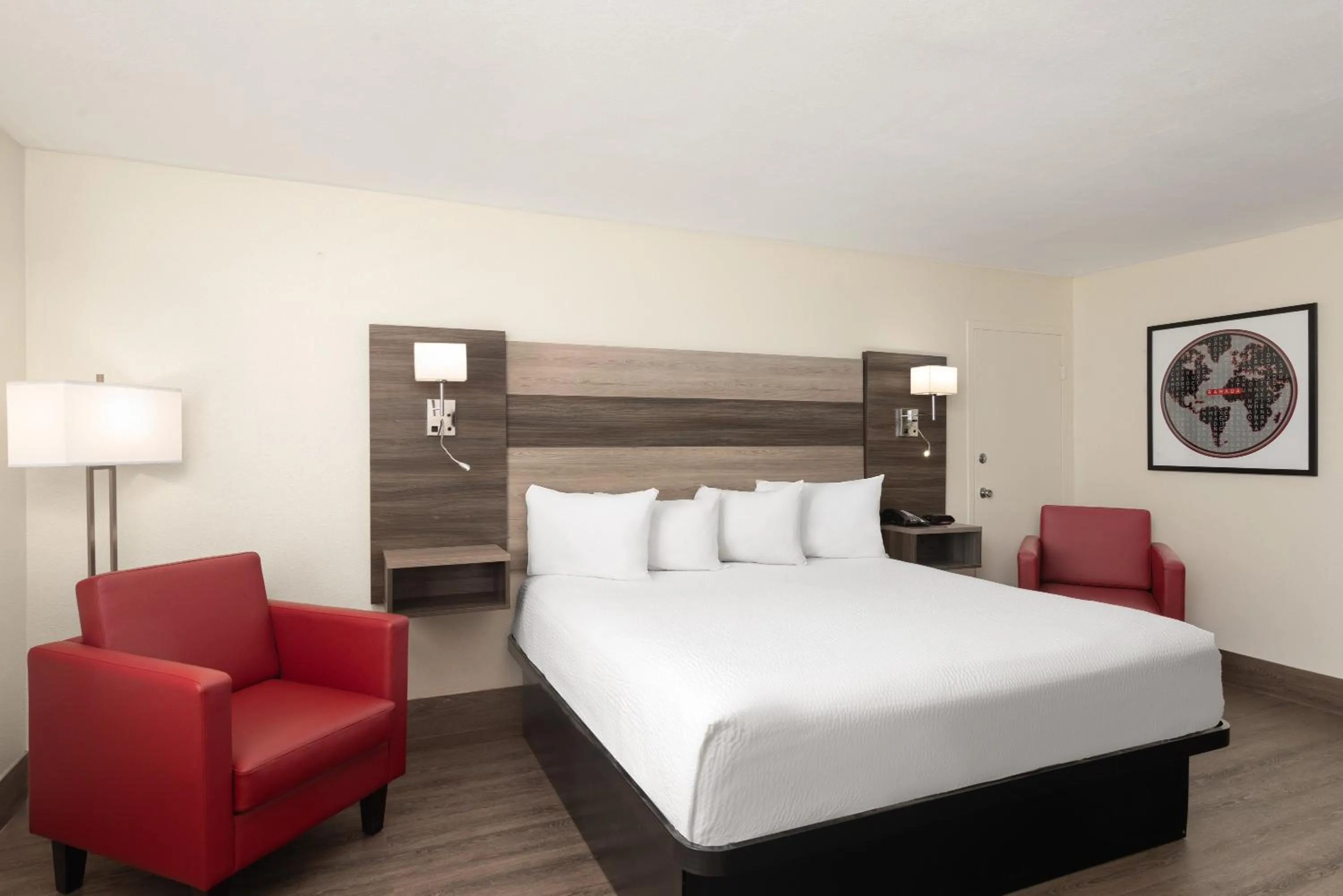 Bedroom, Bed in Ramada by Wyndham Kingman
