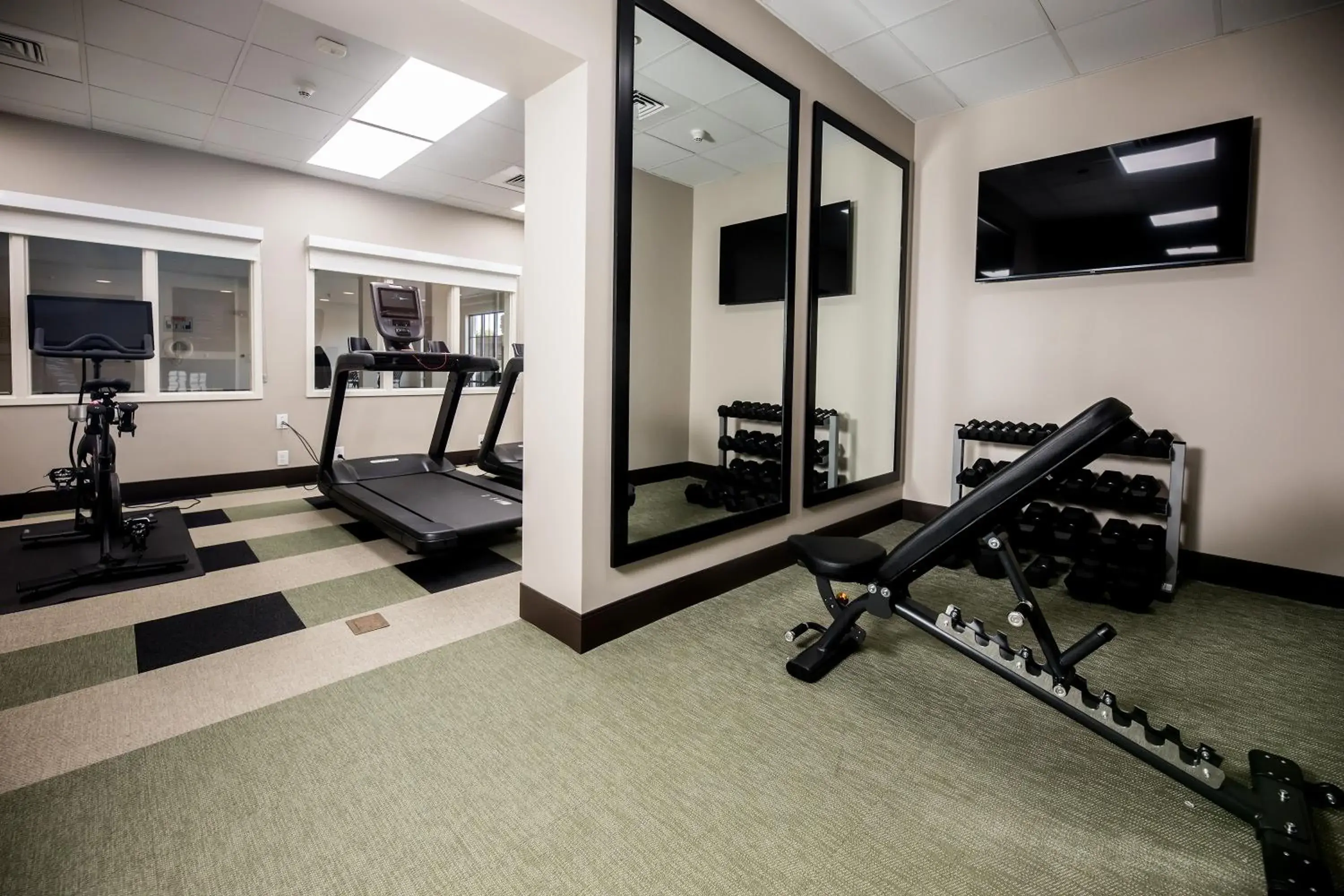 Fitness centre/facilities in Hampton Inn & Suites Dobson Fitness centre/facilities in Hampton Inn & Suites Dobson