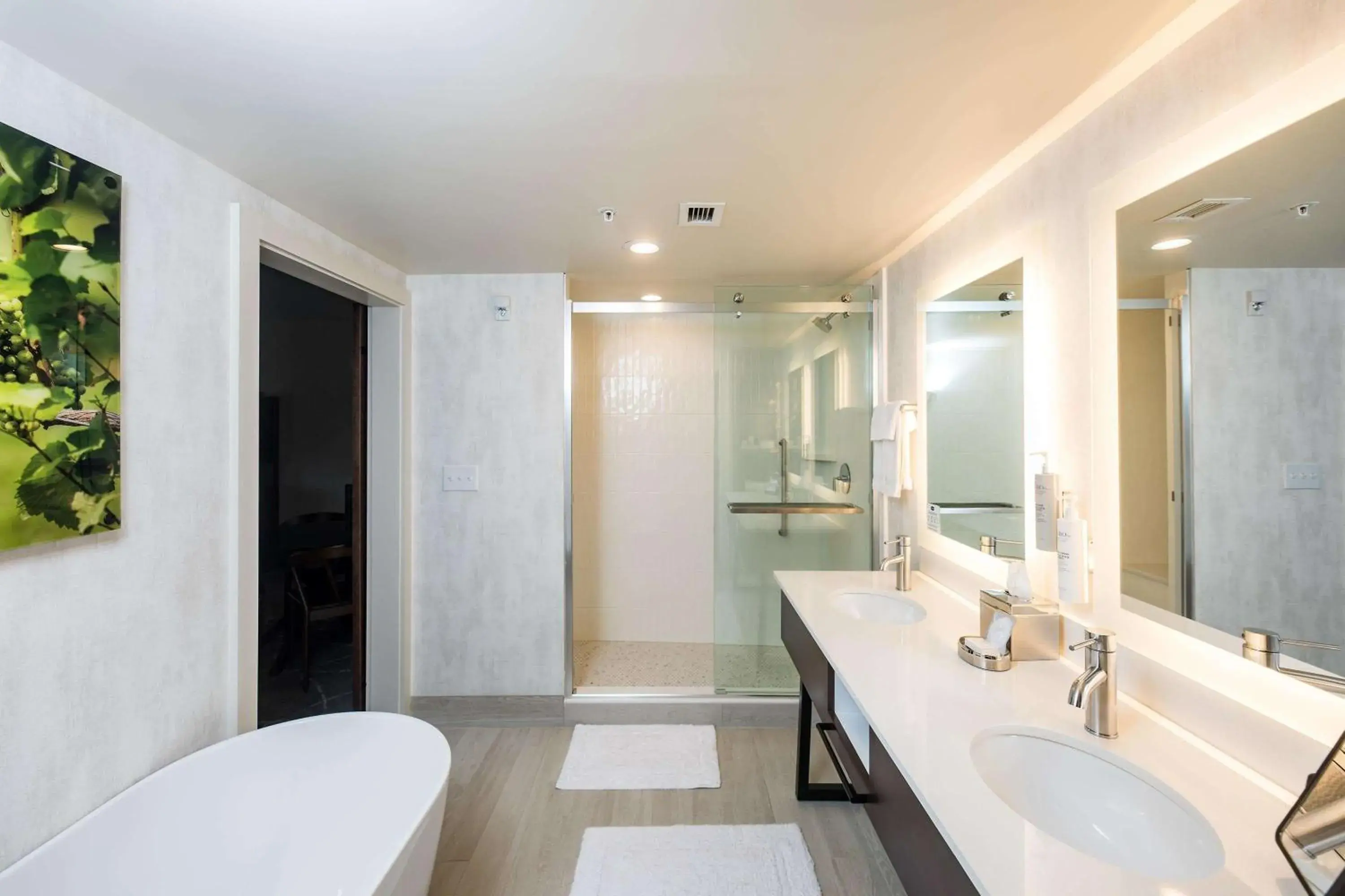 Bathroom in Hampton Inn & Suites Dobson Bathroom in Hampton Inn & Suites Dobson