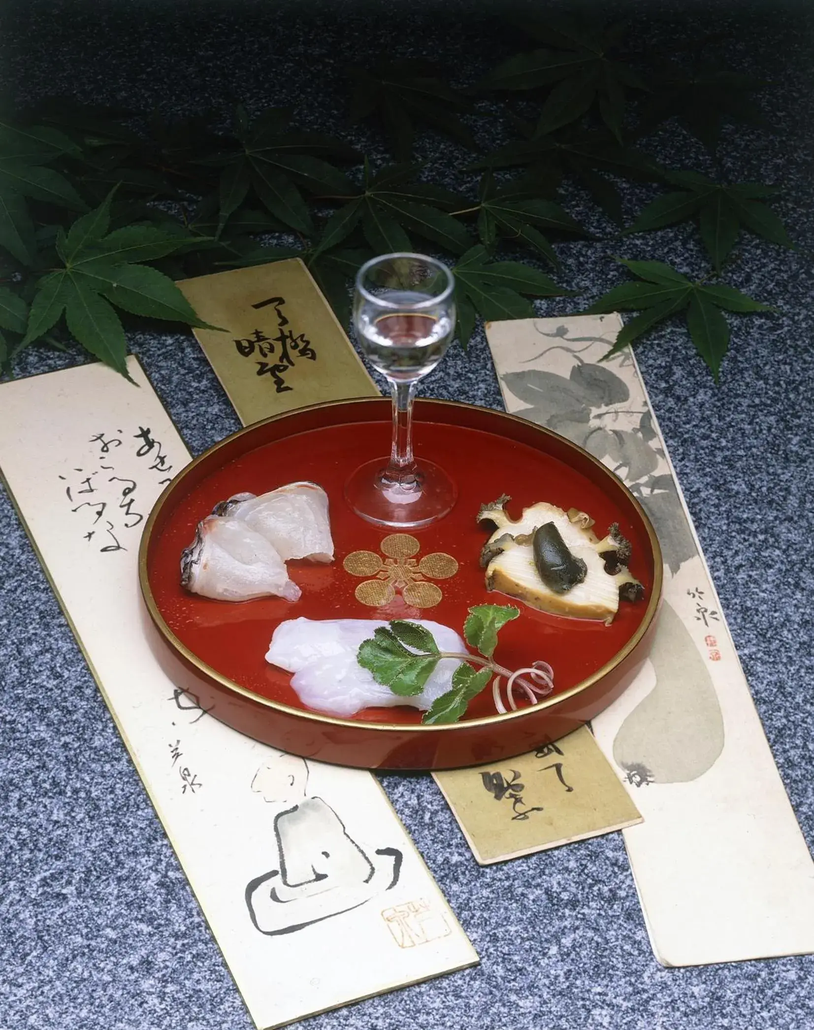 Food close-up in Seikiro Ryokan Historical Museum Hotel Food close-up in Seikiro Ryokan Historical Museum Hotel